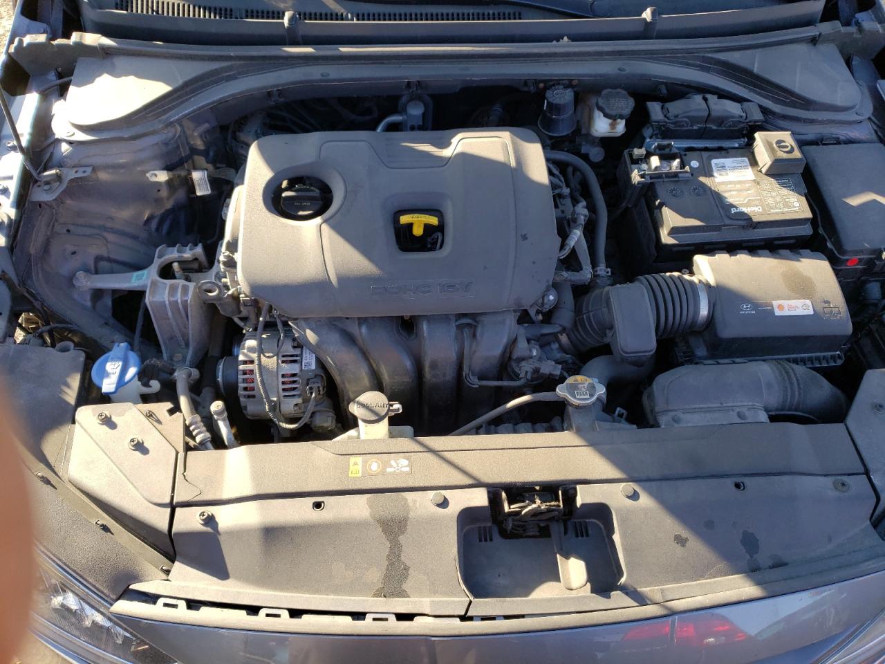 2019 Hyundai Elantra VIN 5NPD84LF8KH427515 Copart auction photo, side / front end damage thumbnail 11