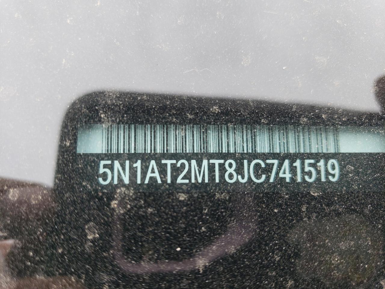 2018 Nissan Rogue VIN 5N1AT2MT8JC741519 Copart auction photo, all over damage thumbnail 13