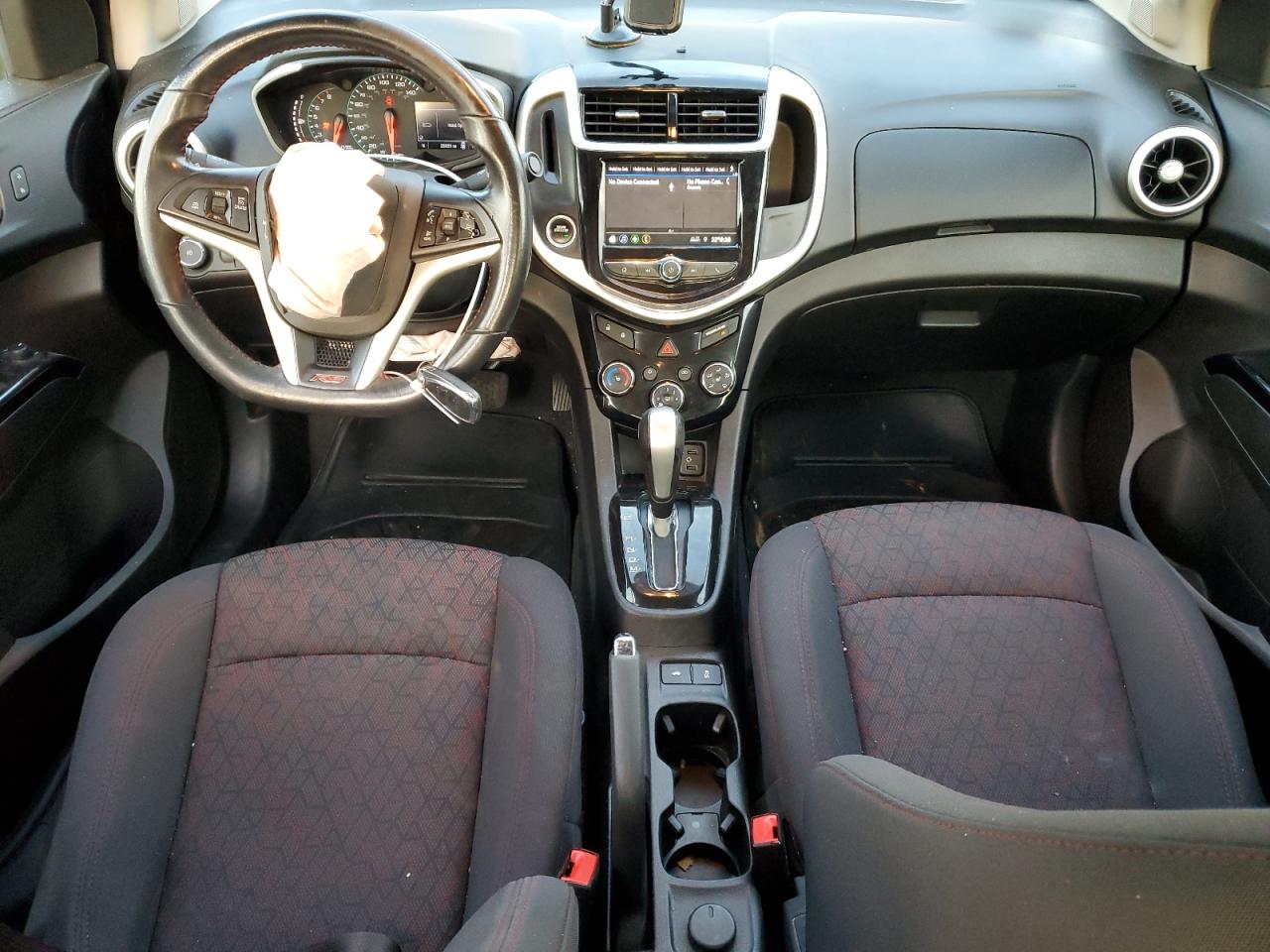 2020 Chevrolet Sonic VIN 1G1JD5SB5L4136232 Copart auction photo, front end / side damage thumbnail 8