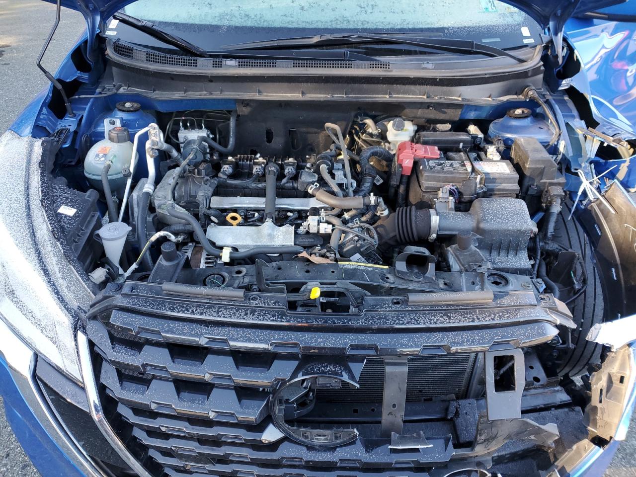 2022 Nissan Kicks VIN 3N1CP5CV0NL522105 Copart auction photo, front end / side damage thumbnail 14