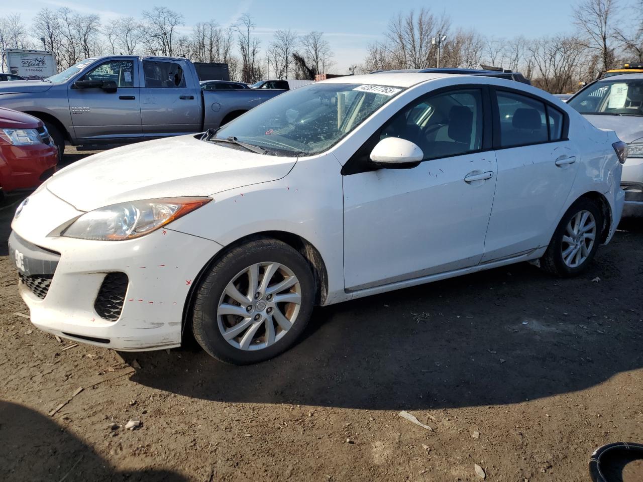 2012 Mazda 3 VIN JM1BL1V77C1553626