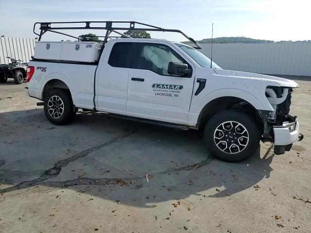2022 Ford F-150 VIN 1FTEX1EP9NKE31560 Copart auction photo, all over damage thumbnail 11