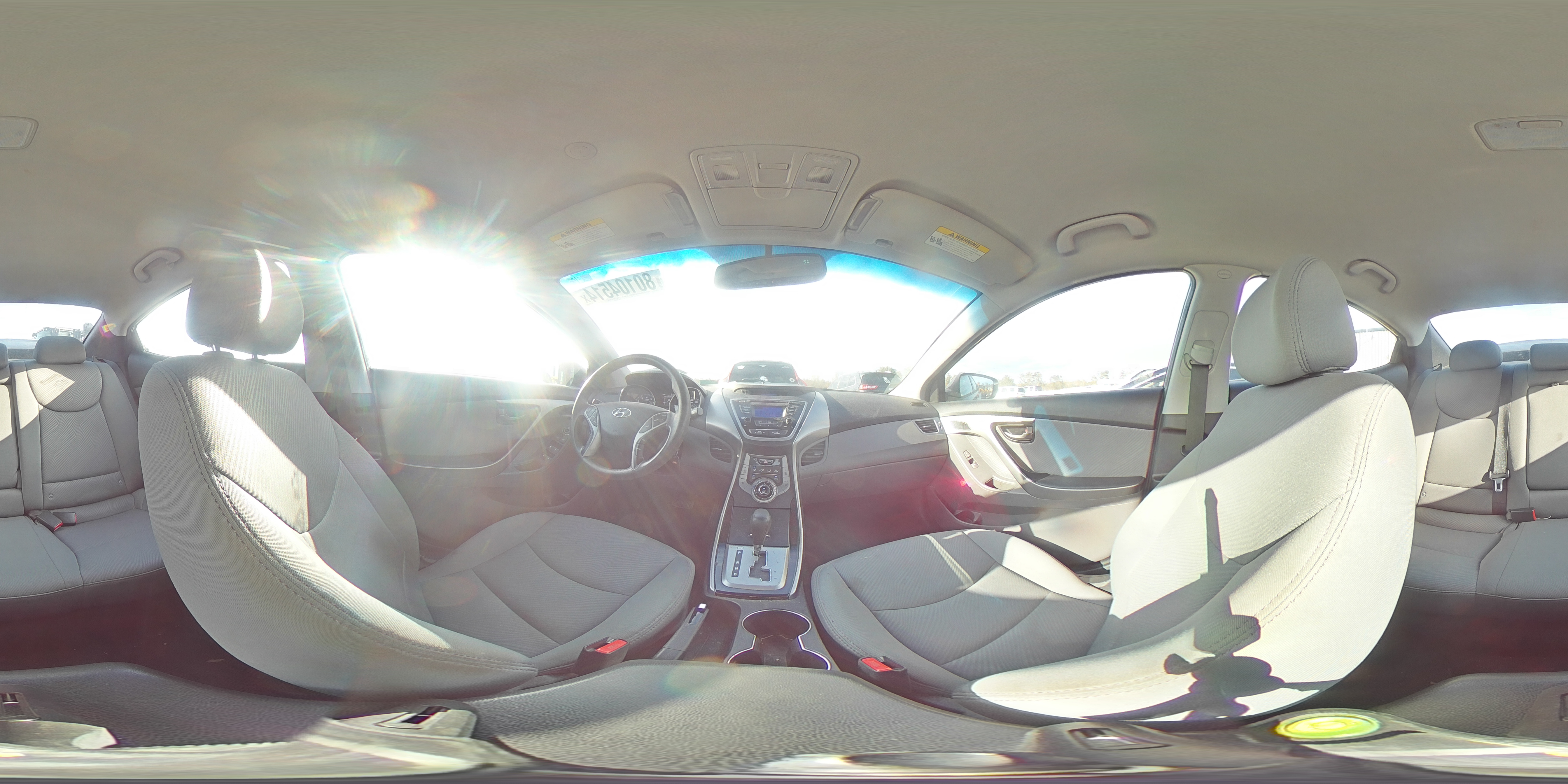 2013 Hyundai Elantra VIN 5NPDH4AEXDH391324 Copart auction photo, rear end / minor dent/scratches damage thumbnail 12