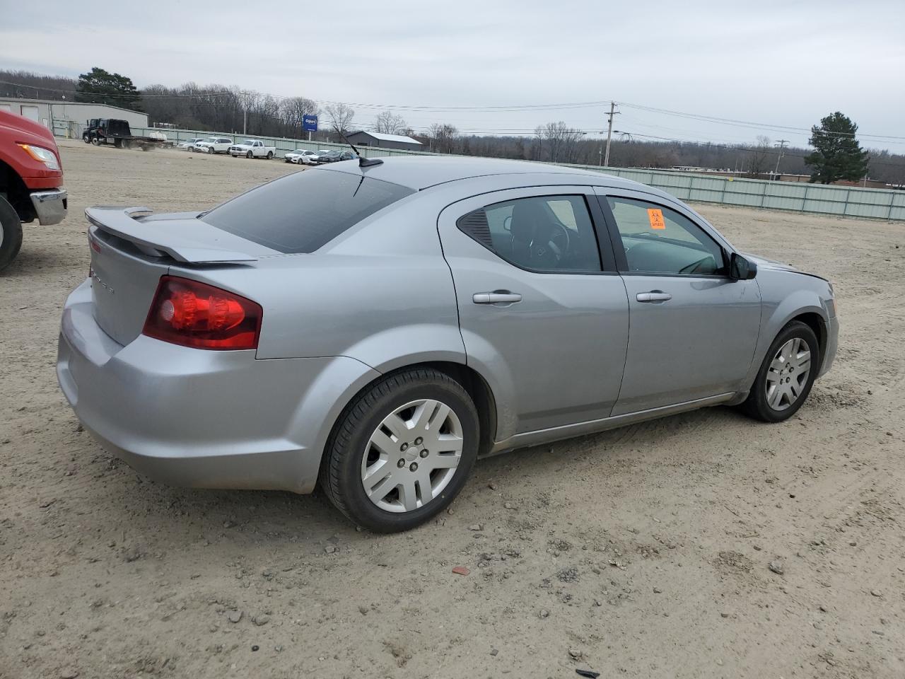 2013 Dodge Avenger VIN 1C3CDZAB1DN632475 Copart auction photo, side / rear end damage thumbnail 3