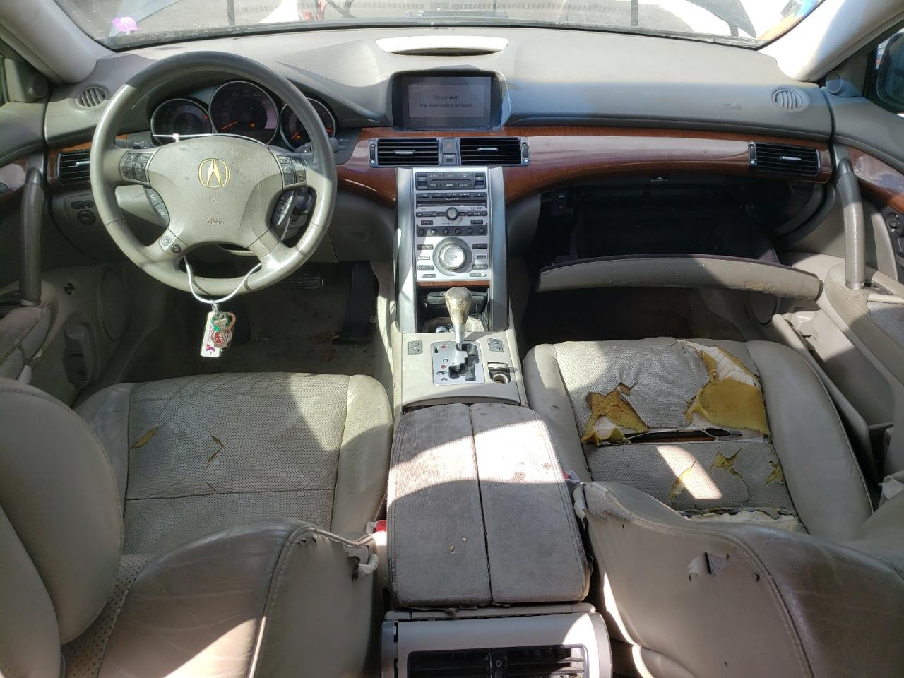2005 Acura RL VIN JH4KB16505C012262 Copart auction photo, rear end damage thumbnail 8