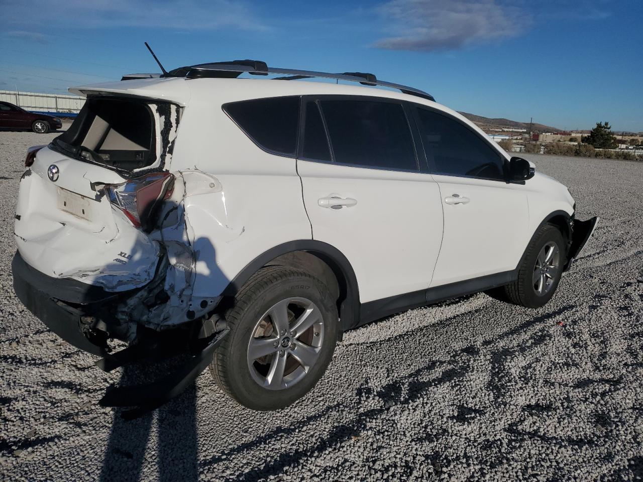 2015 Toyota RAV 4 VIN 2T3RFREV2FW391865 Copart auction photo, front end damage thumbnail 3