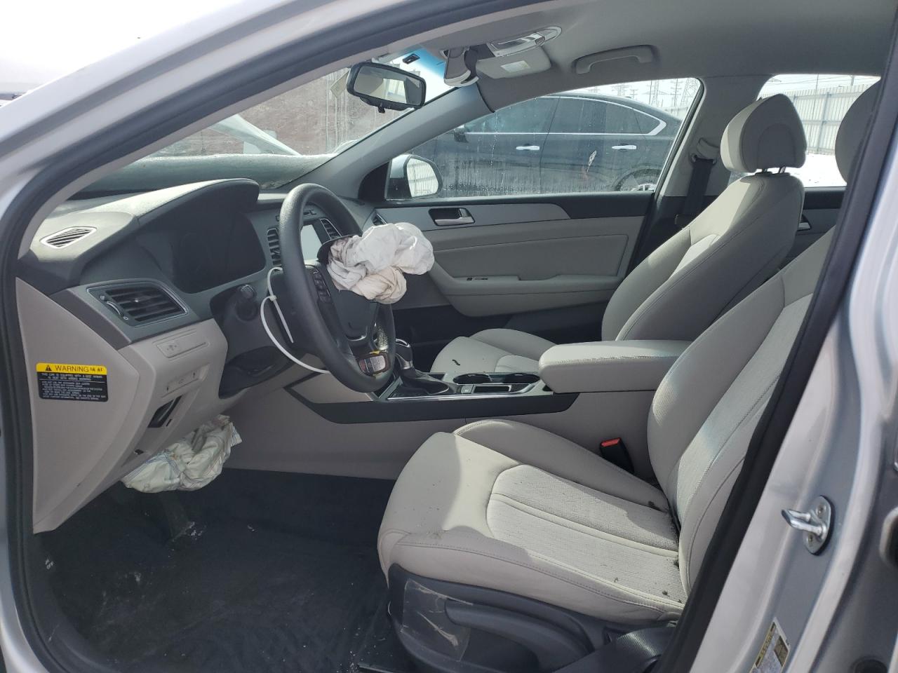 2017 Hyundai Sonata VIN KMHE24L31HA074137 Copart auction photo, front end / mechanical damage thumbnail 7
