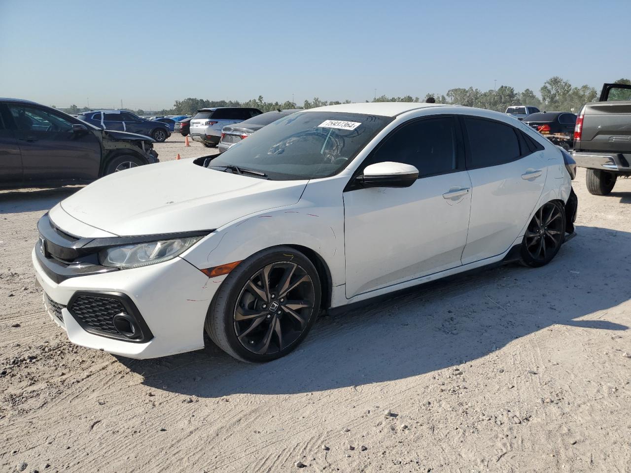 2018 Honda Civic VIN SHHFK7H4XJU416580