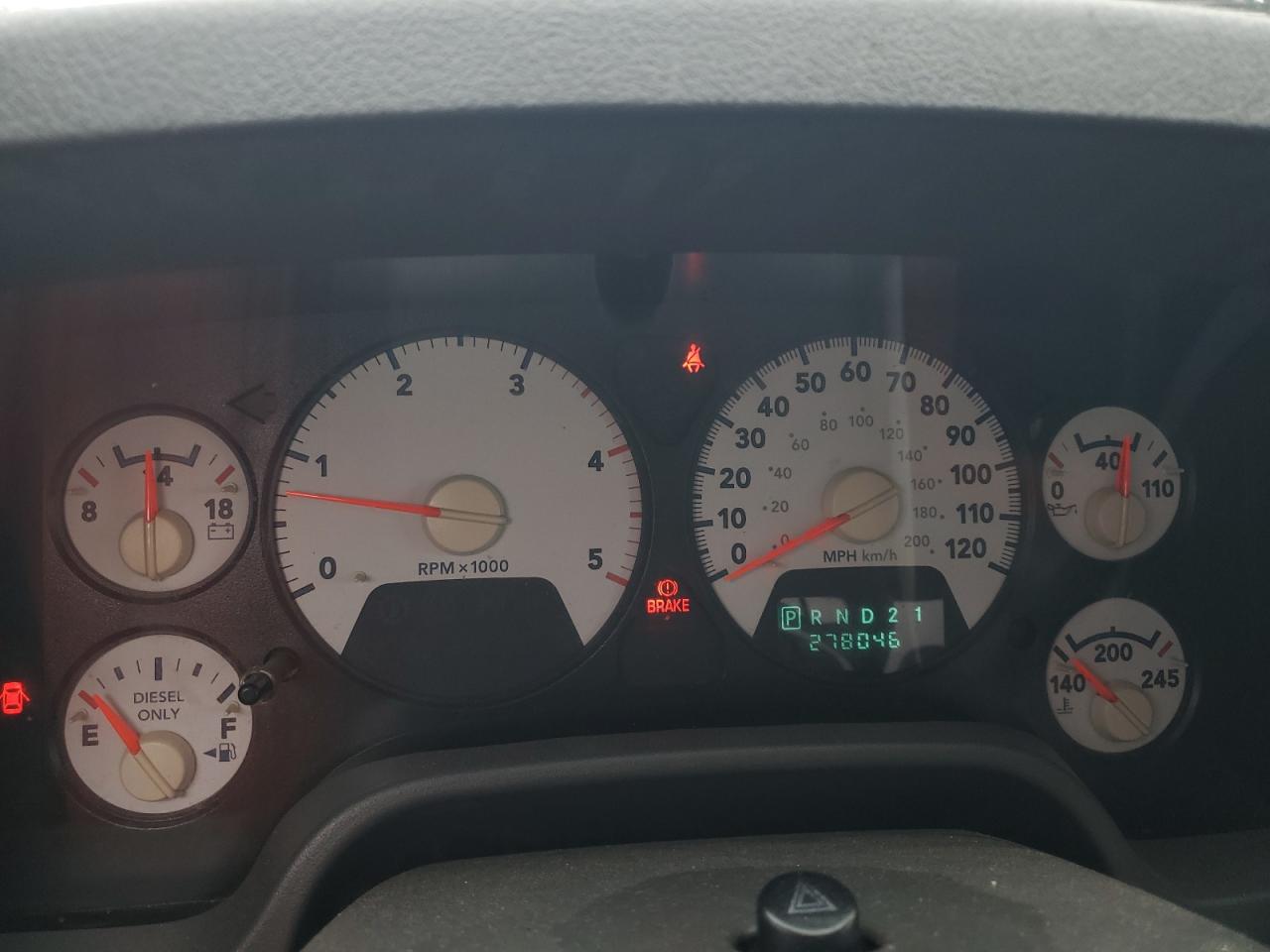 2006 Dodge RAM VIN 1D7KS28C66J203450 Copart auction photo, rear end / normal wear damage thumbnail 9