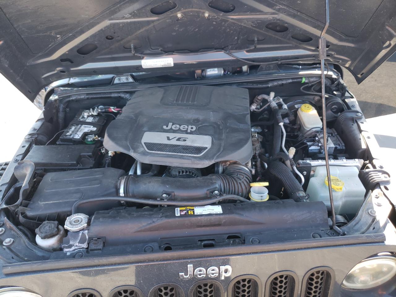2016 Jeep Wrangler VIN 1C4AJWAG3GL253533 Copart auction photo, rollover damage thumbnail 7