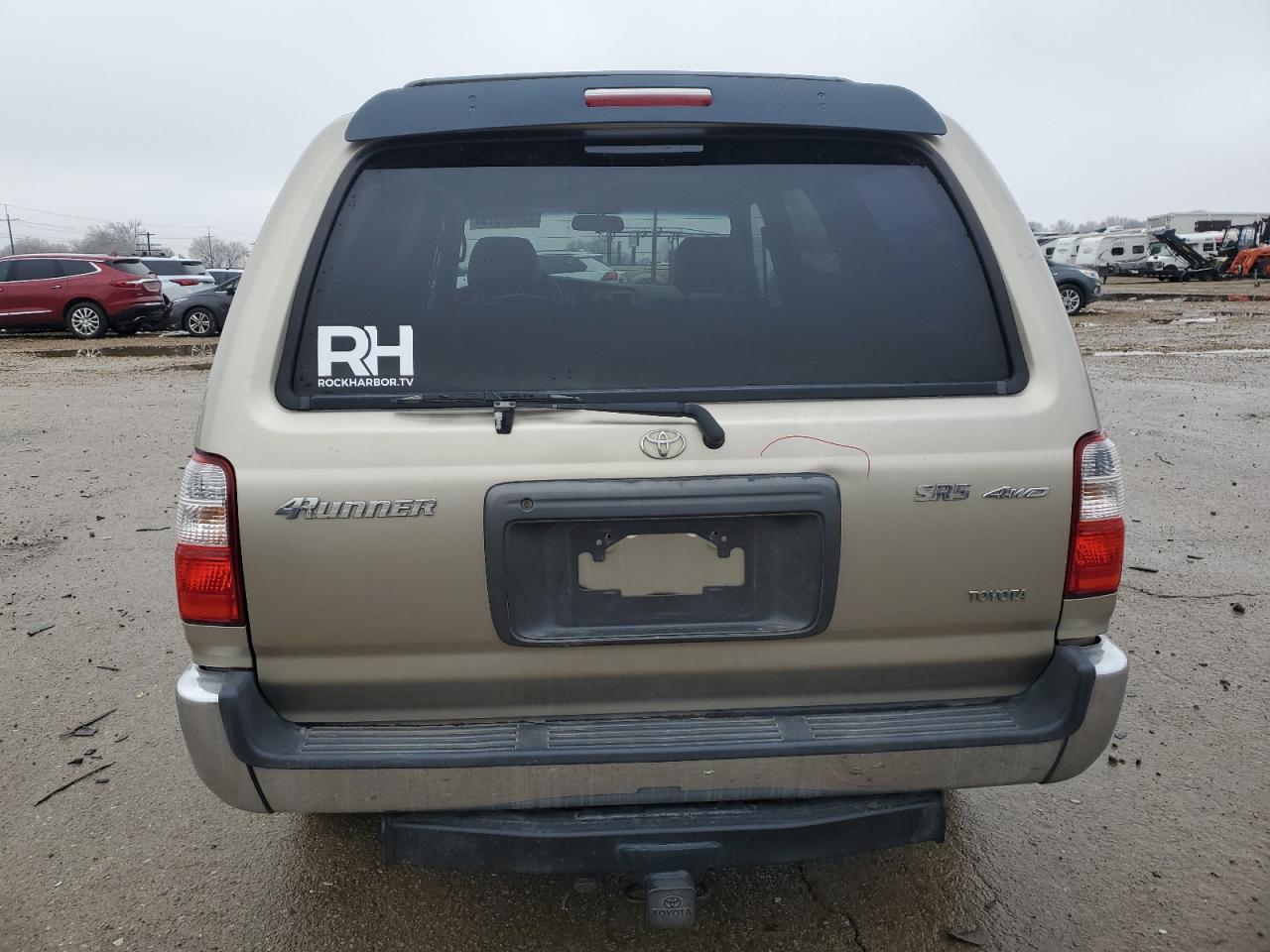 2001 Toyota 4Runner VIN JT3HN86R119054191 Copart auction photo, front end / frame damage damage thumbnail 6