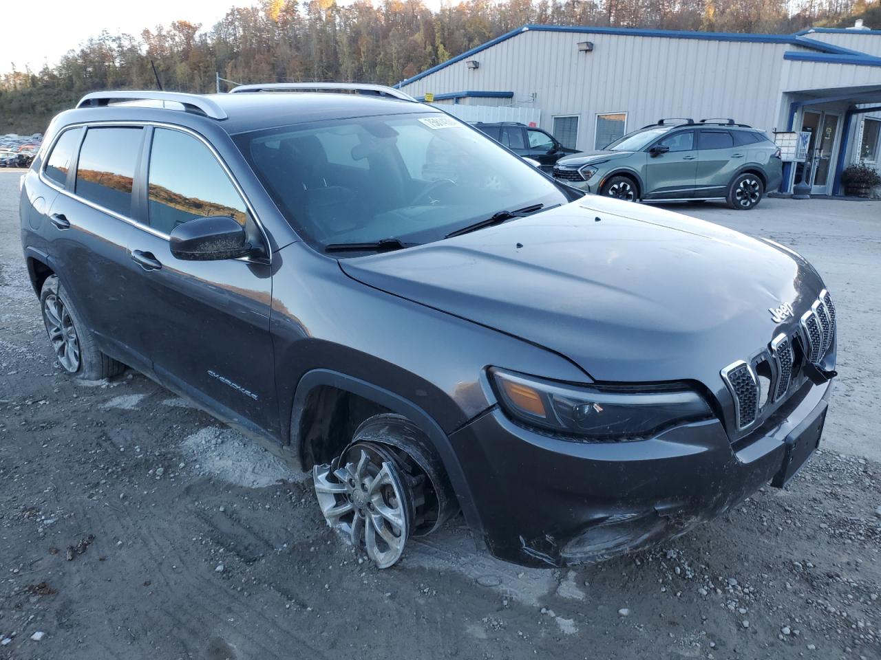 2019 Jeep Grand Cherokee VIN 1C4PJLLB3KD154823 Copart auction photo, front end damage thumbnail 4