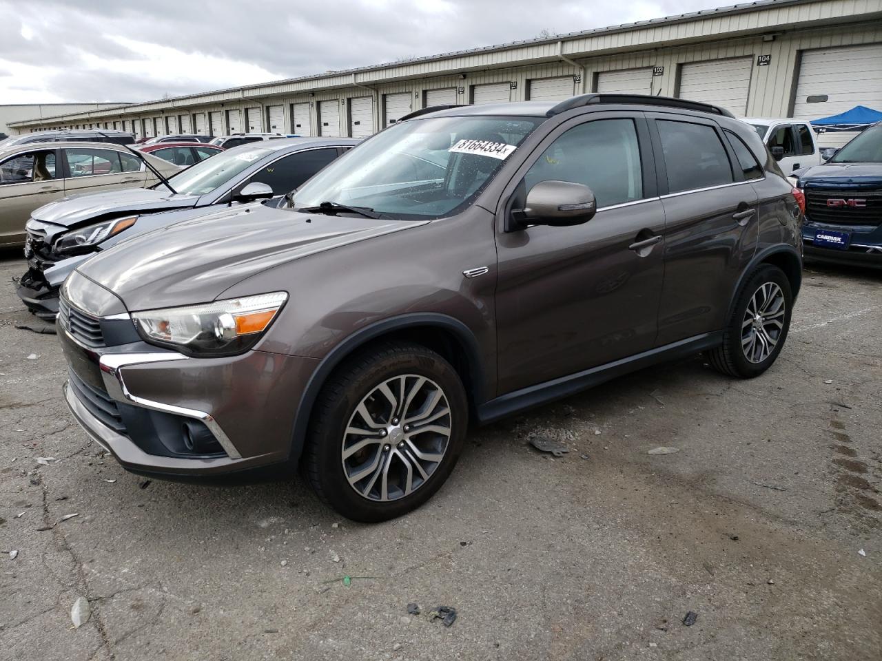 2016 Mitsubishi Outlander VIN JA4AP4AW7GZ055796