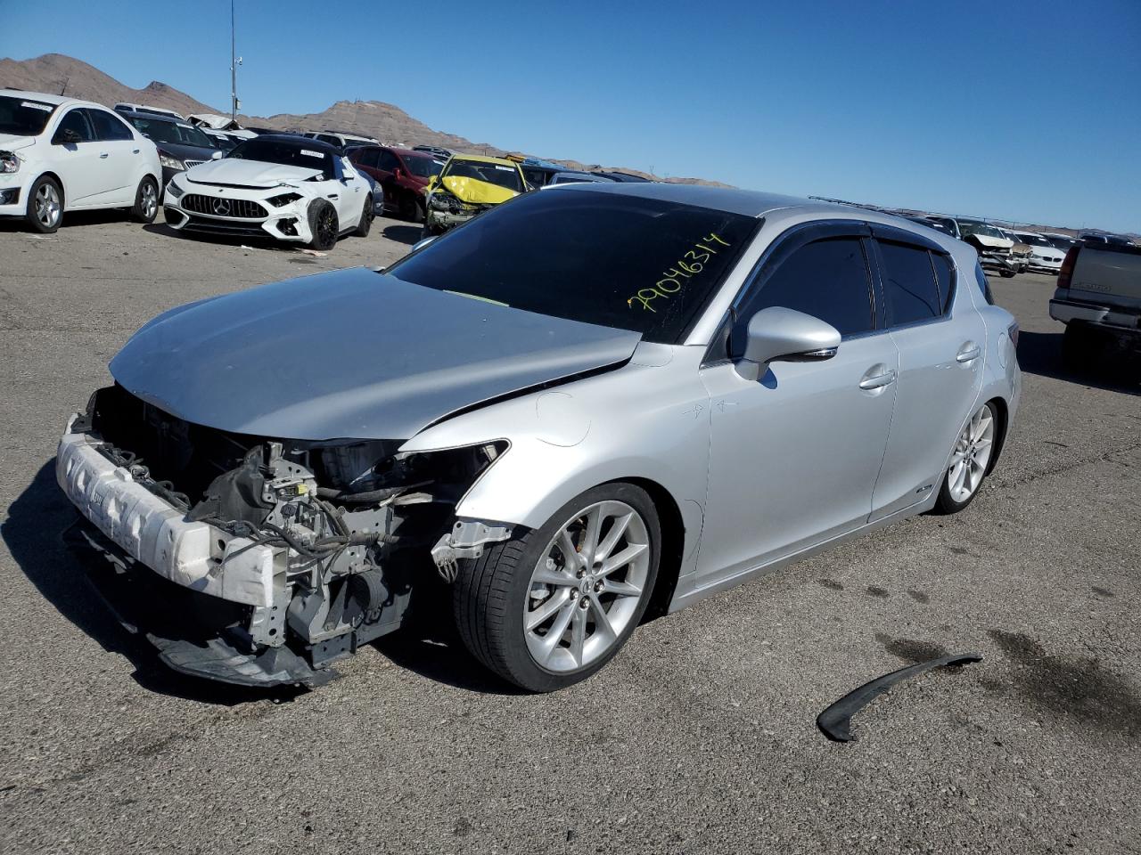 2012 Lexus CT VIN JTHKD5BH5C2053152