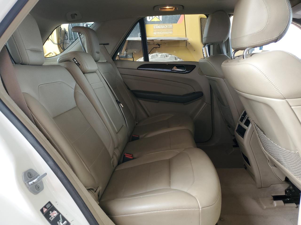 2012 Mercedes-Benz M-klasse VIN 4JGDA5HB6CA046279 Copart auction photo, front end damage thumbnail 11
