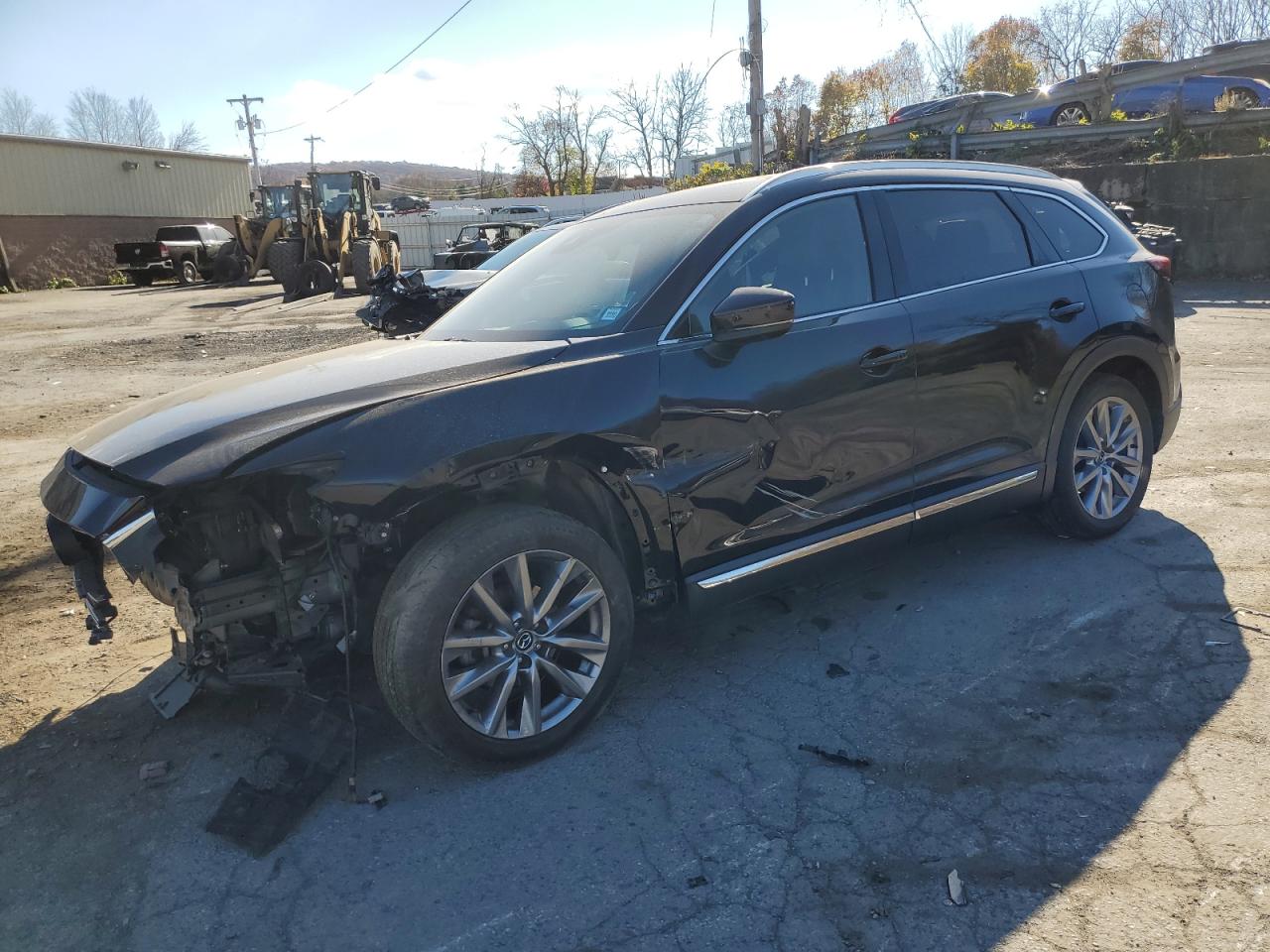 2021 Mazda CX-9 VIN JM3TCBDY2M0528748