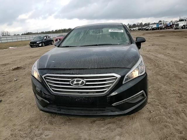 2015 Hyundai Sonata VIN 5NPE24AF5FH202340 Copart auction photo, side / front end damage thumbnail 10