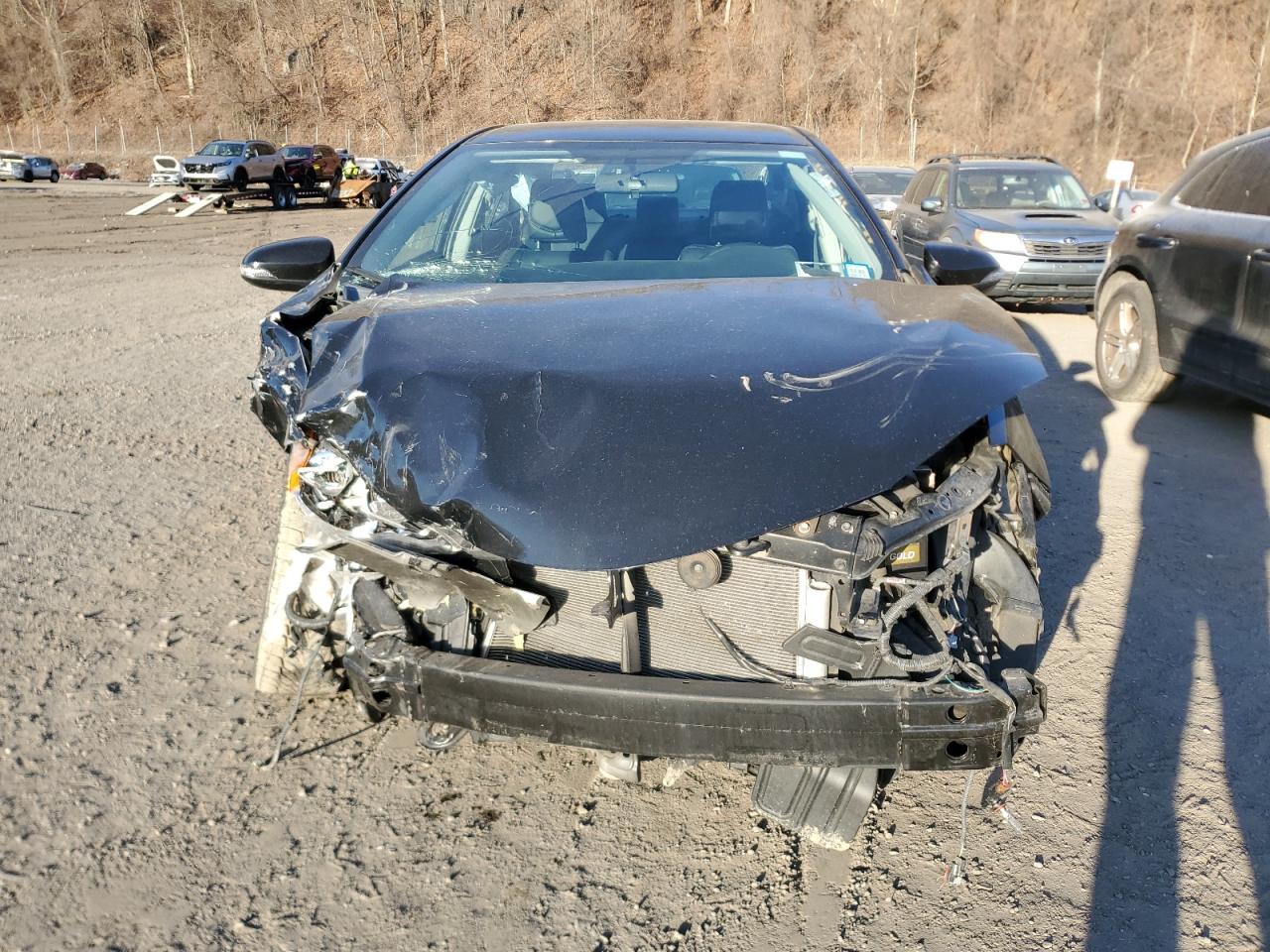 2016 Toyota Corolla VIN 2T1BURHEXGC696707 Copart auction photo, front end damage thumbnail 5