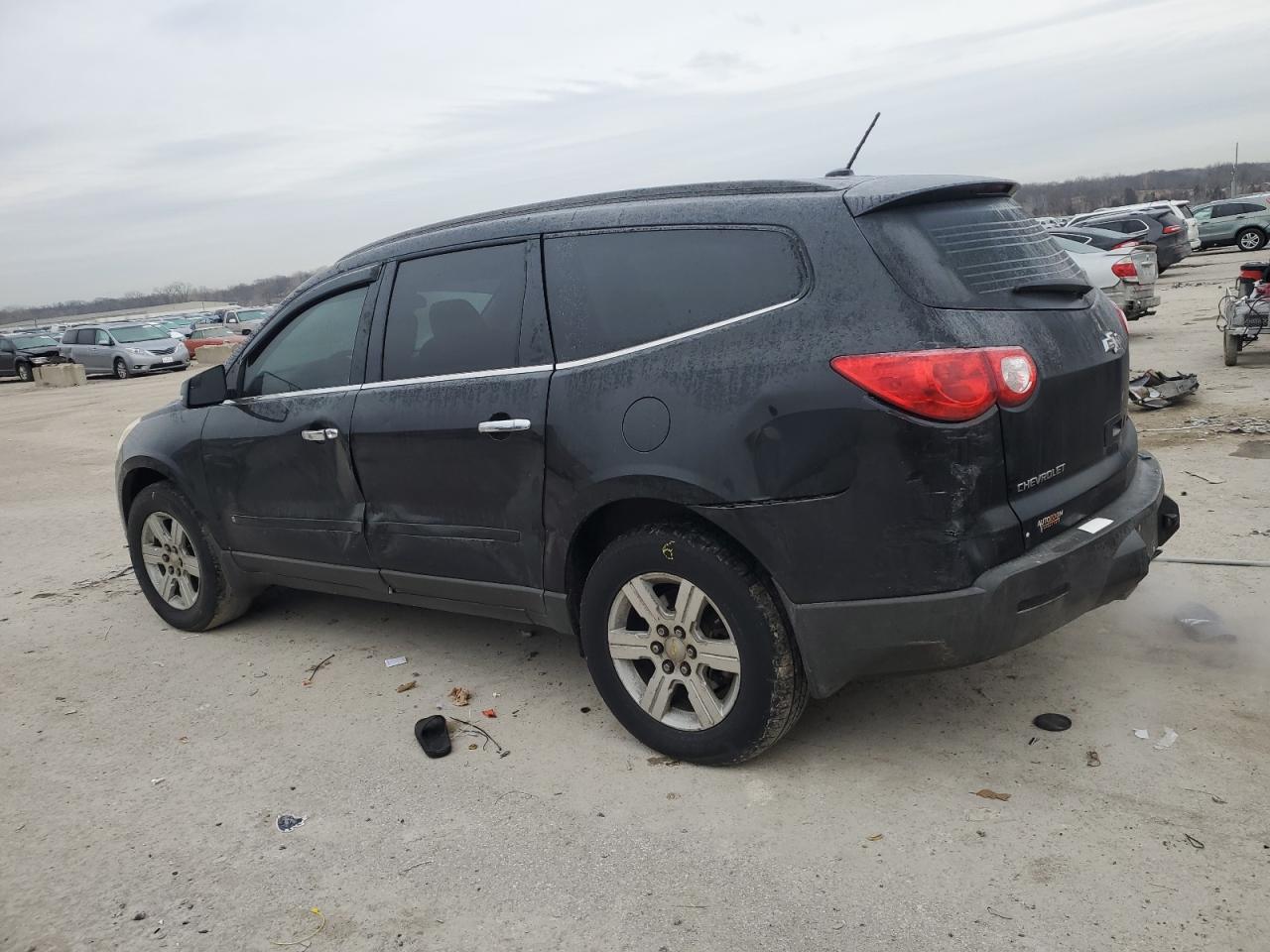 2010 Chevrolet Traverse VIN 1GNLRFED8AS113810 Copart auction photo, side damage thumbnail 2