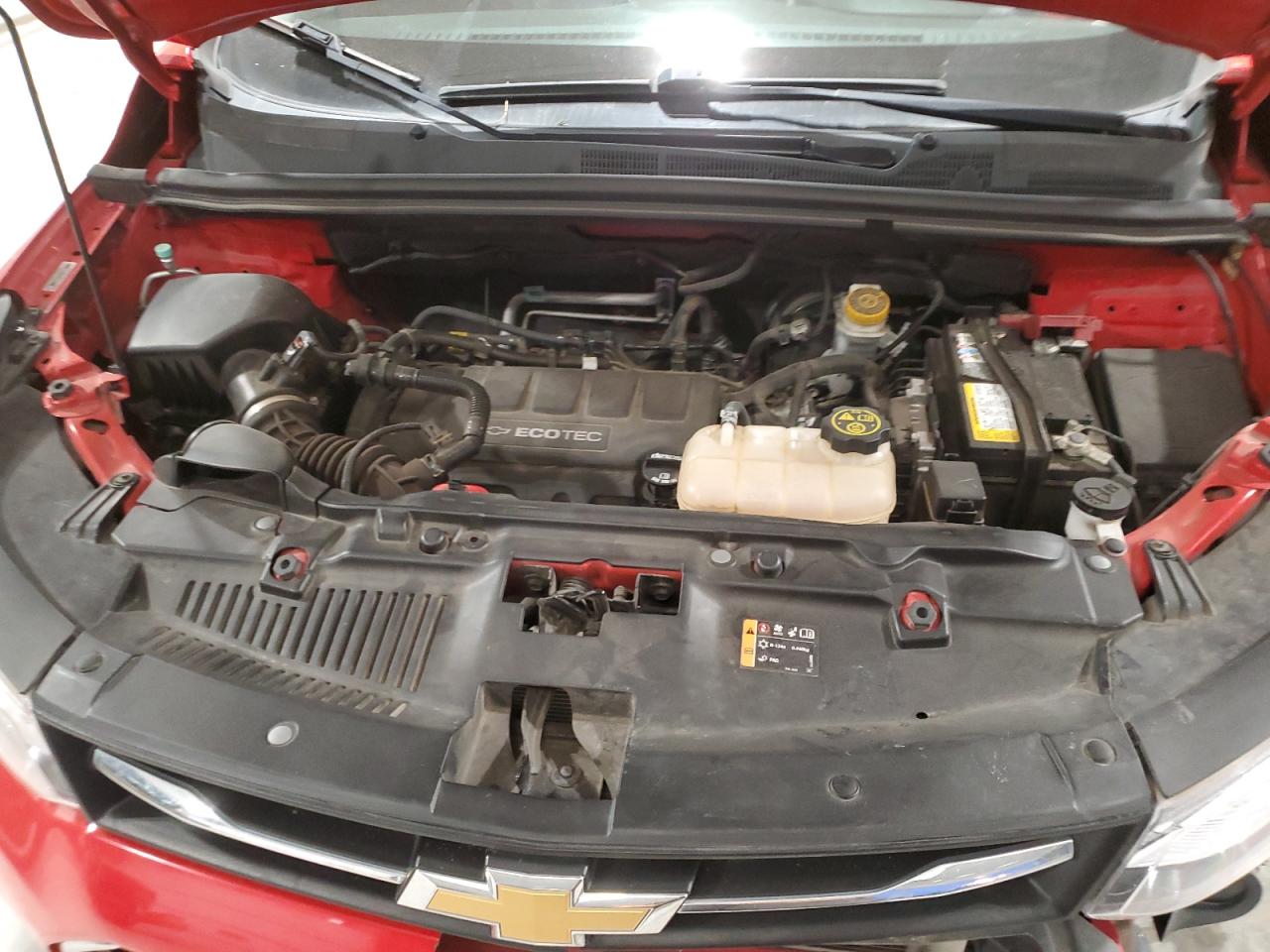 2018 Chevrolet Trax VIN 3GNCJPSB7JL188450 Copart auction photo, all over damage thumbnail 12