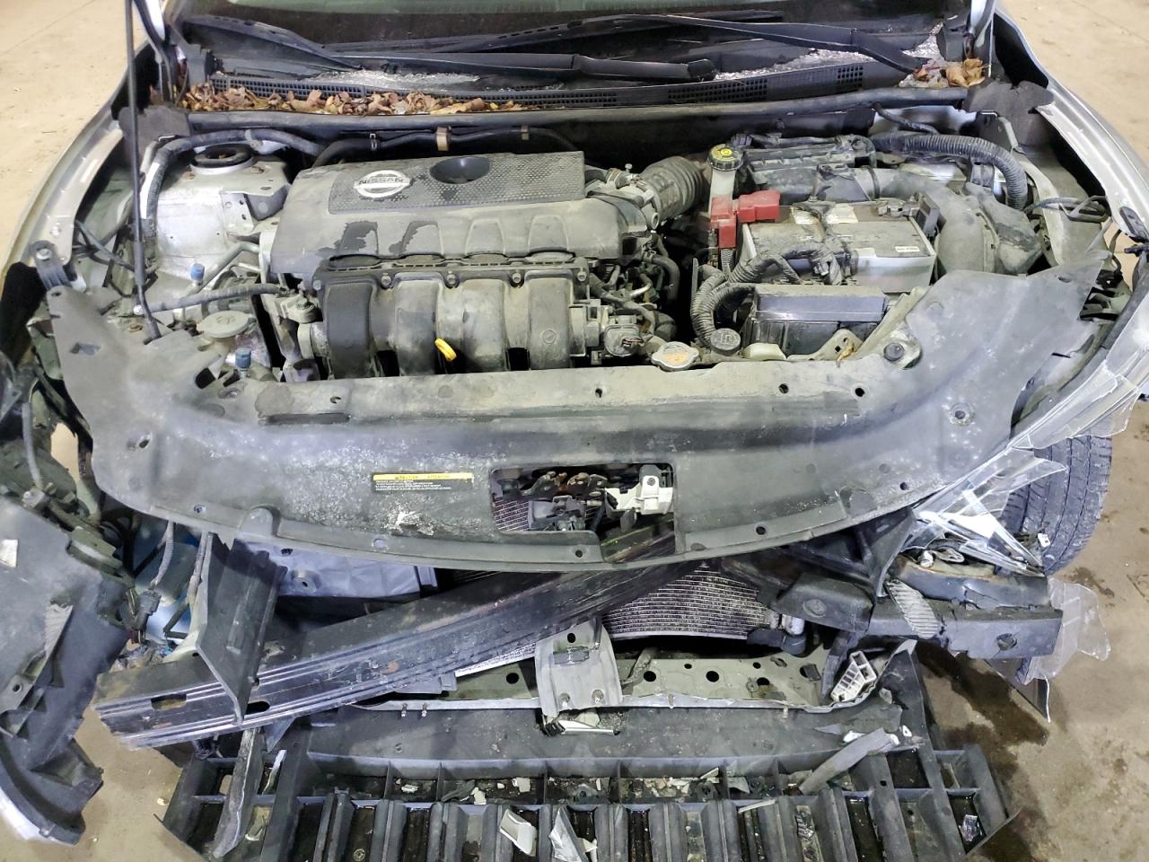 2014 Nissan Sentra VIN 3N1AB7AP6EY259126 Copart auction photo, front end damage thumbnail 11