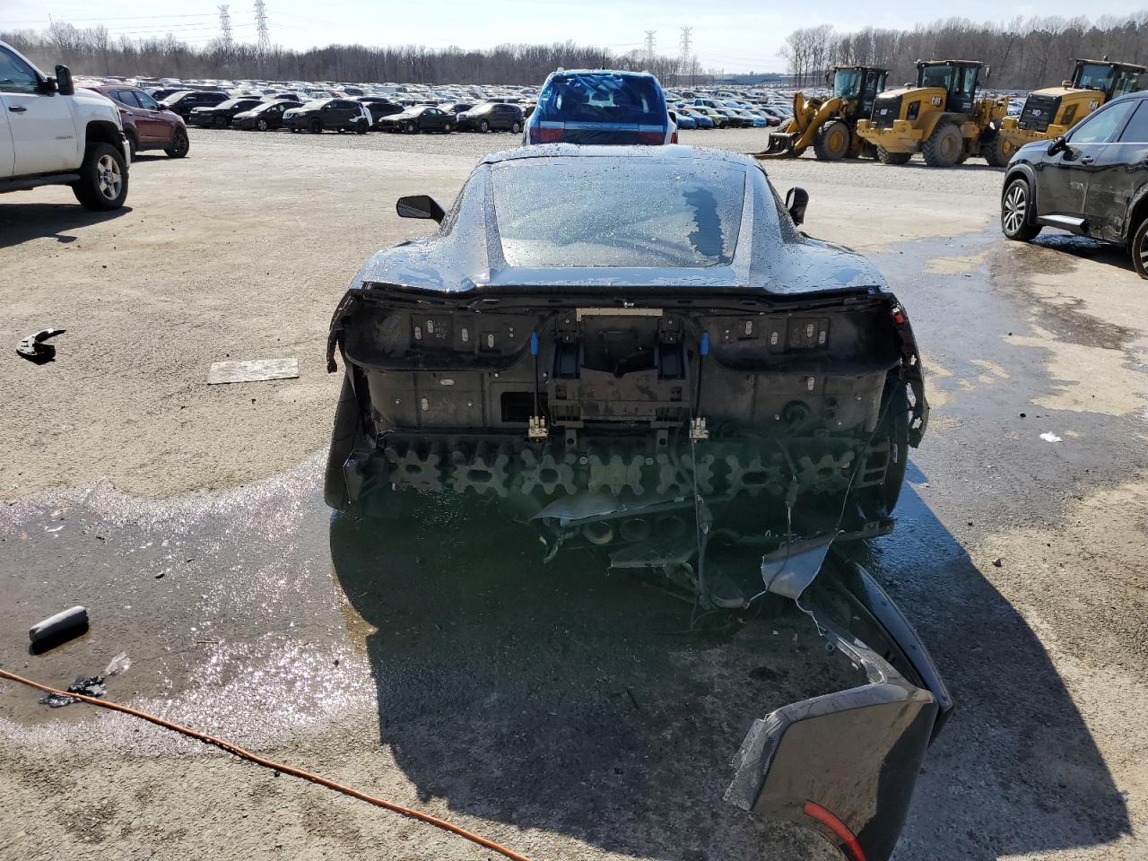 2015 Chevrolet Corvette VIN 1G1YB2D76F5124469 Copart auction photo, all over damage thumbnail 6