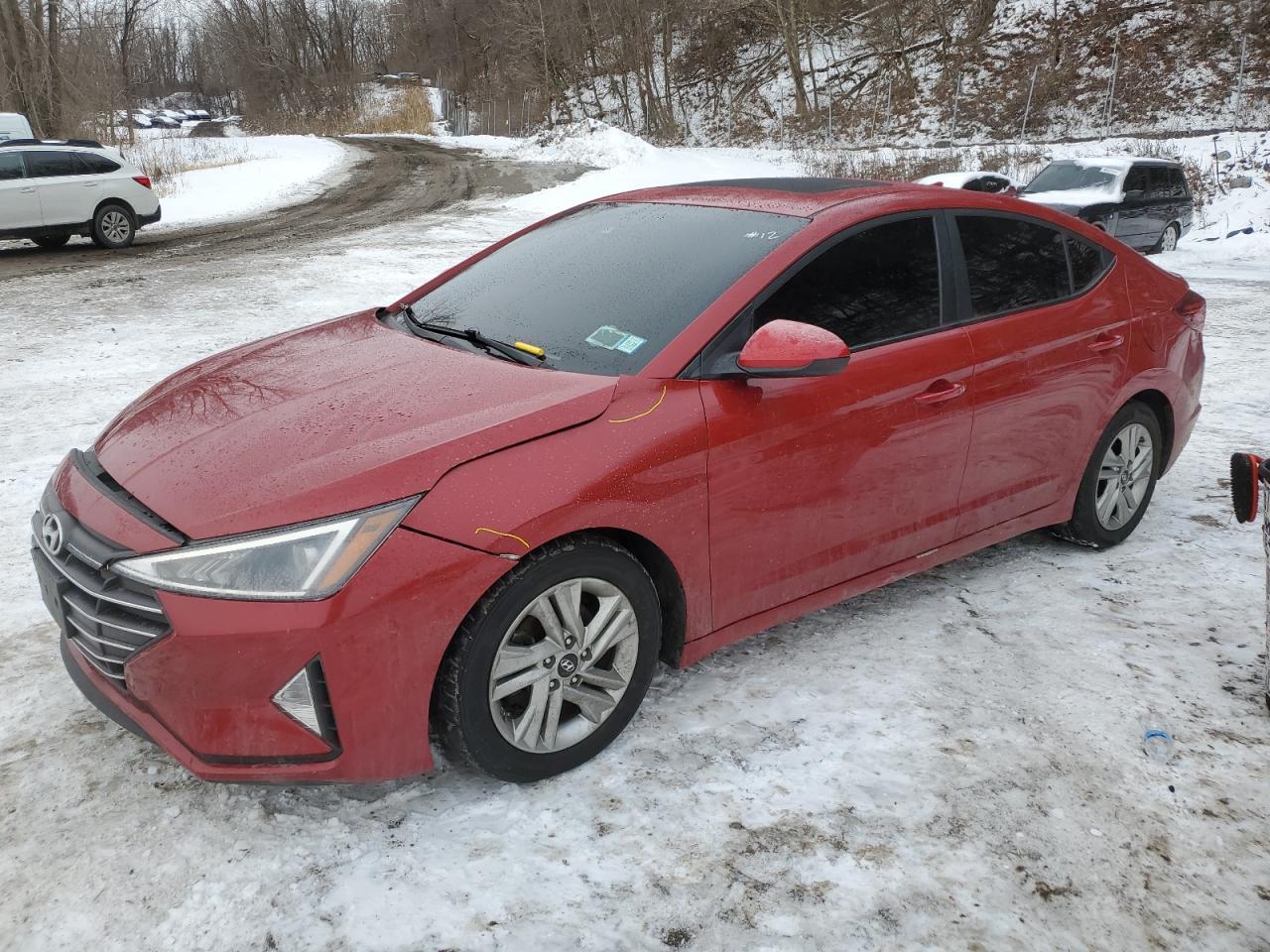 2020 Hyundai Elantra VIN KMHD84LF4LU973893