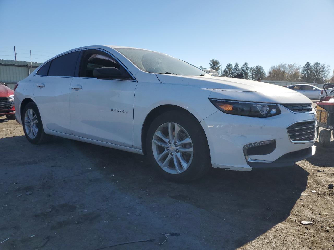 2018 Chevrolet Malibu VIN 1G1ZD5ST9JF251557 Copart auction photo, side damage thumbnail 4