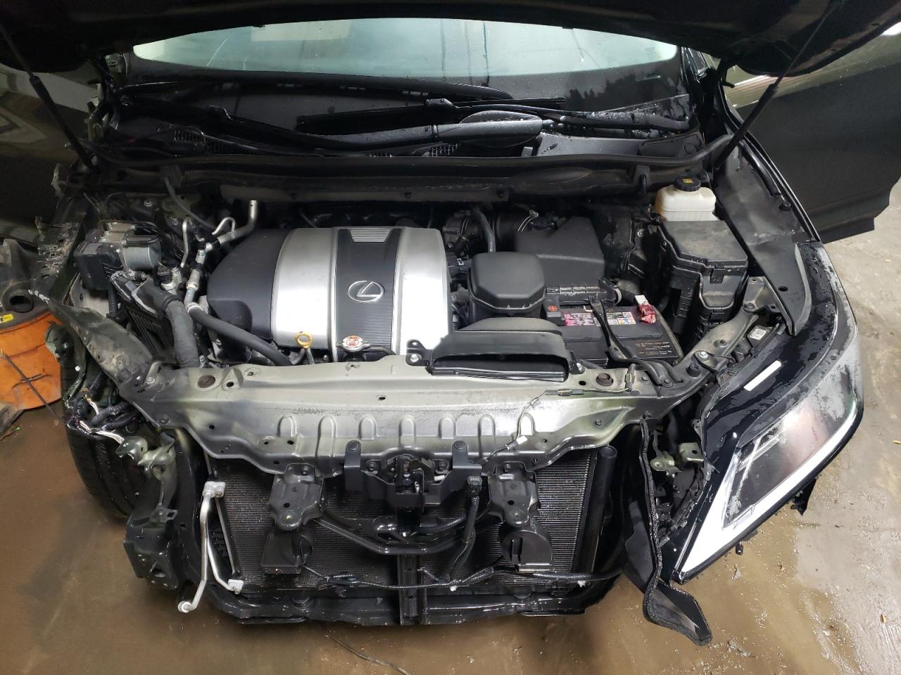 2022 Lexus RX VIN 2T2HZMDA4NC324838 Copart auction photo, front end damage thumbnail 11