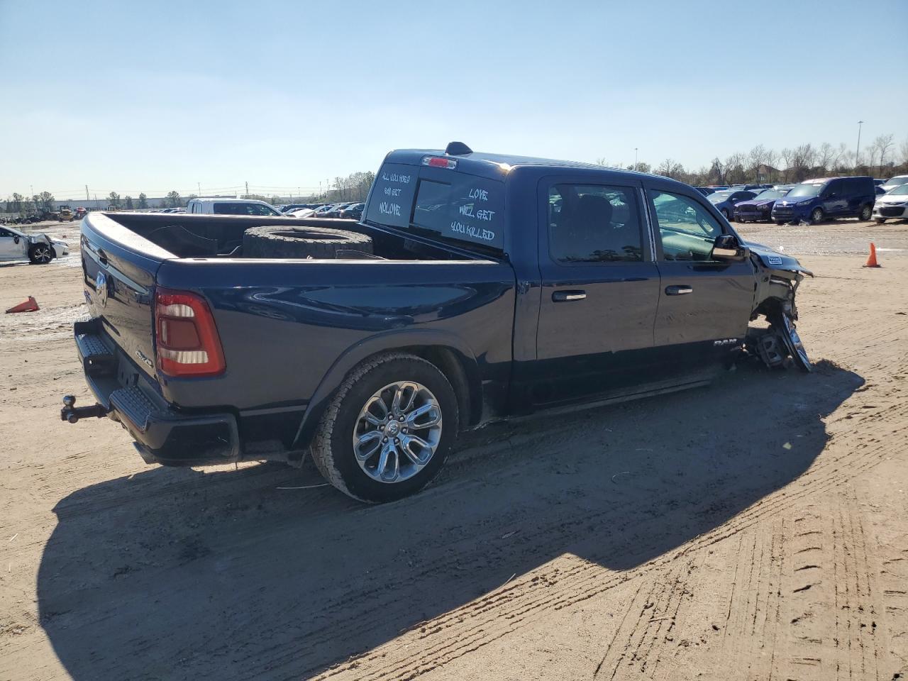 2022 RAM 1500 VIN 1C6SRFJT4NN288147 Copart auction photo, side / undercarriage damage thumbnail 3