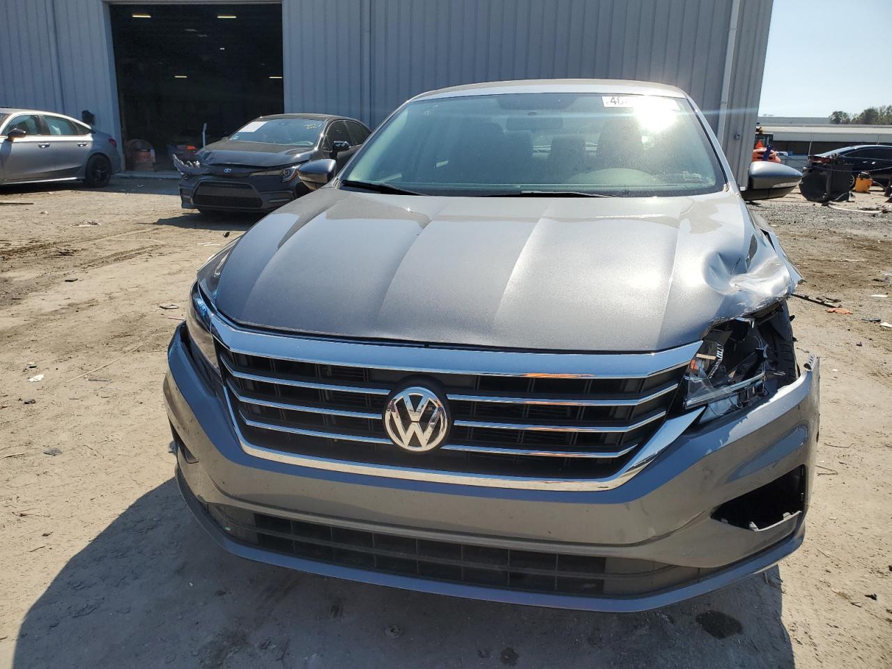 2021 Volkswagen Passat VIN 1VWAA7A36MC005496 Copart auction photo, front end / side damage thumbnail 5