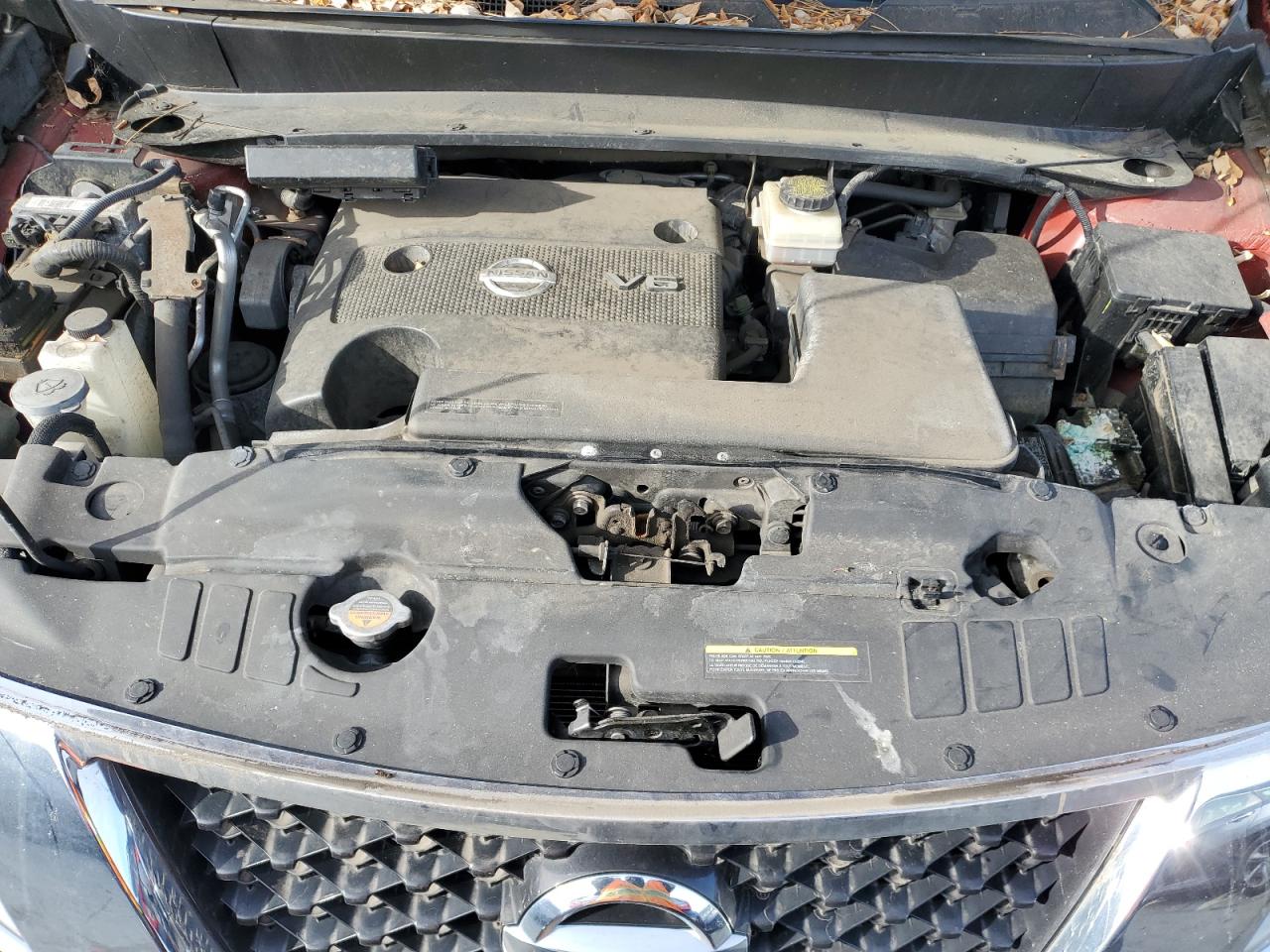 2014 Nissan Pathfinder VIN 5N1AR2MM8EC680587 Copart auction photo, side damage thumbnail 12