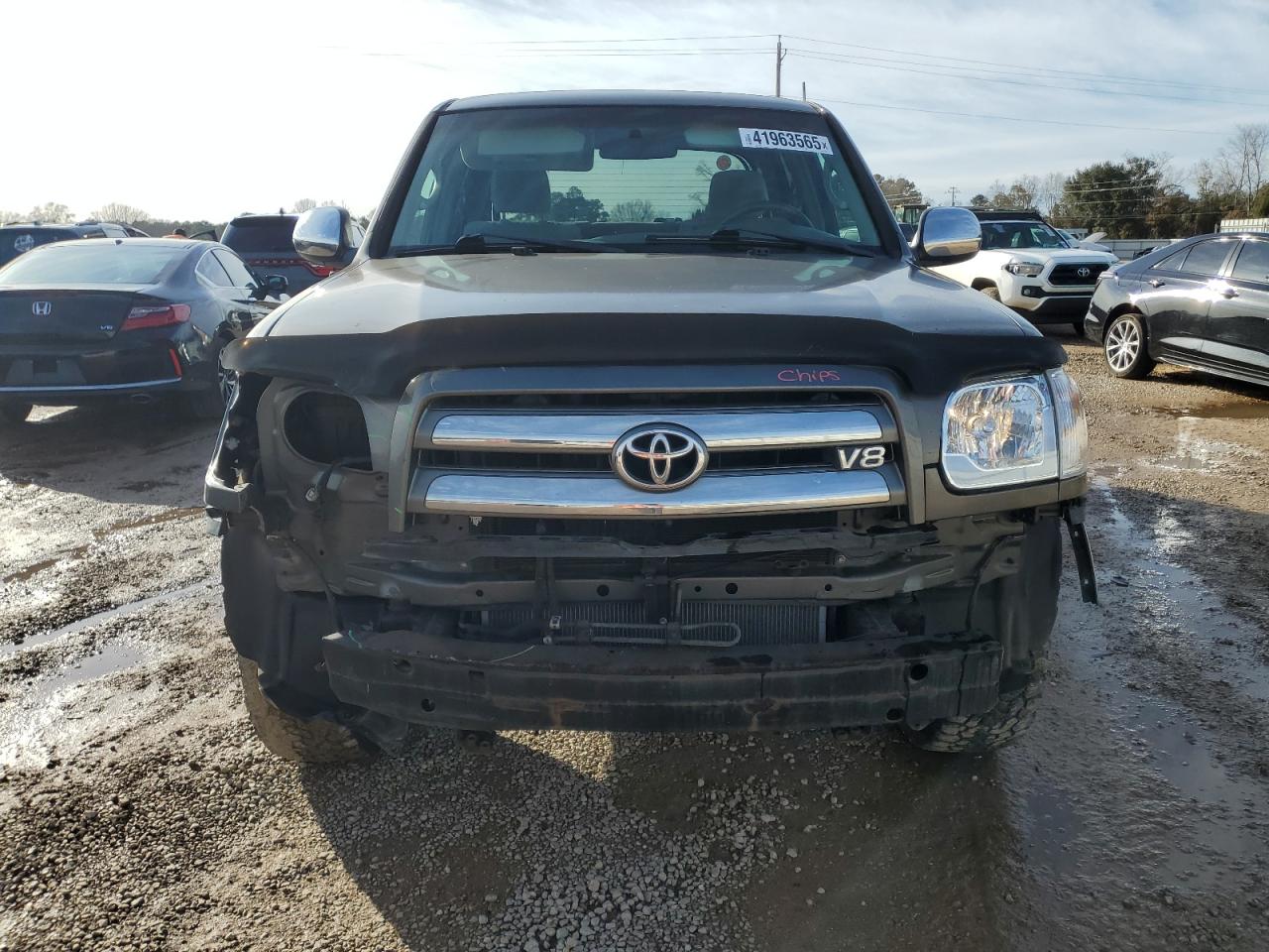 2006 Toyota Tundra VIN 5TBDT44116S549577 Copart auction photo, all over damage thumbnail 5