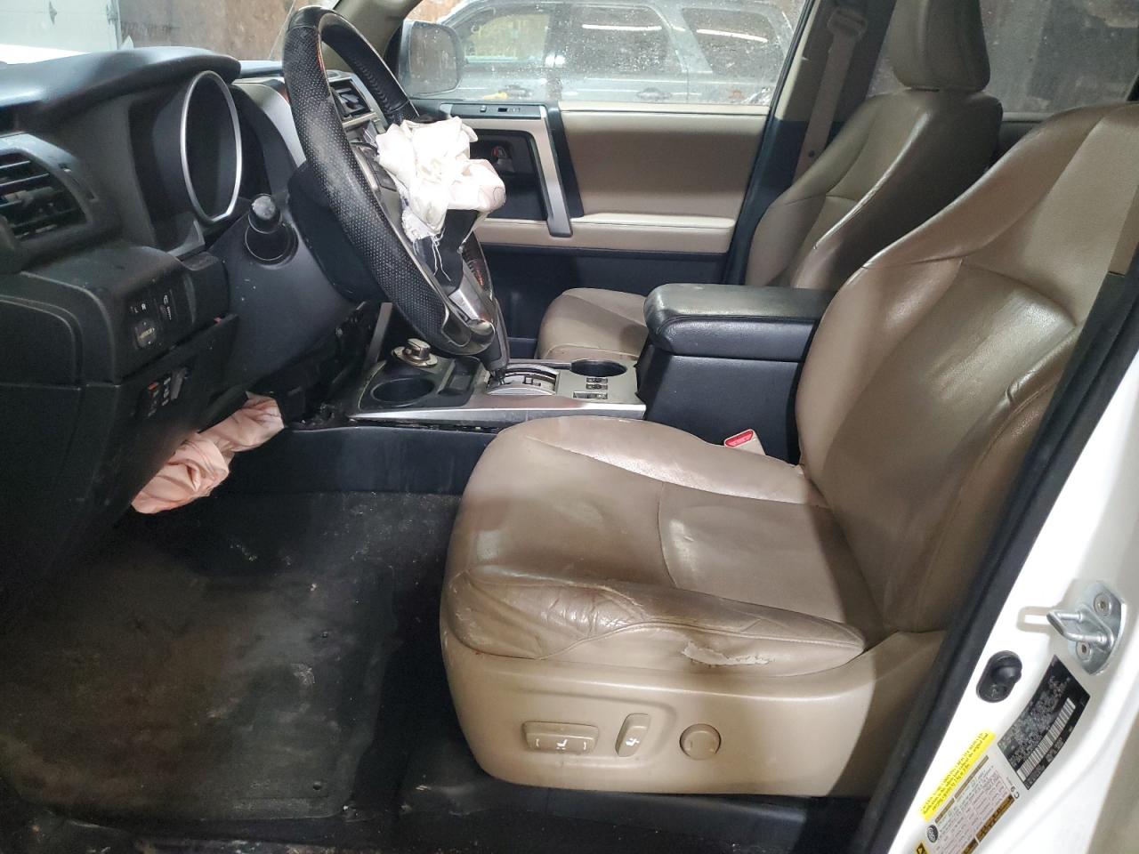 2012 Toyota 4Runner VIN JTEBU5JR7C5087471 Copart auction photo, front end / side damage thumbnail 7