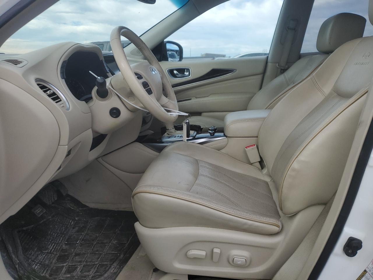 2013 Infiniti JX VIN 5N1AL0MM2DC310255 Copart auction photo, front end damage thumbnail 7