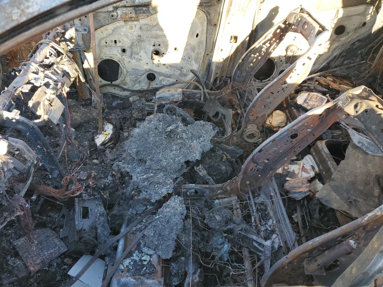 2014 KIA Sorento VIN 5XYKT3A61EG507799 Copart auction photo, burn damage thumbnail 7