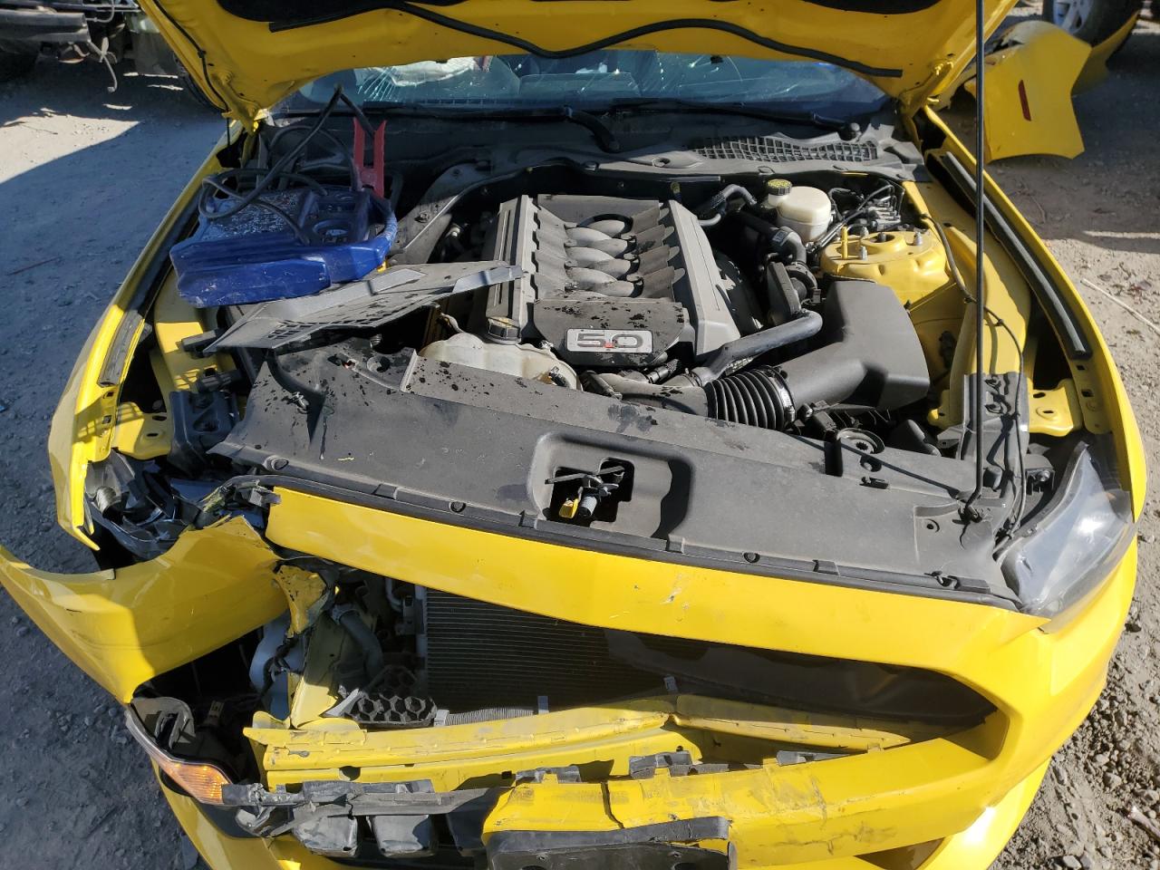 2017 Ford Mustang VIN 1FA6P8CF4H5209959 Copart auction photo, front end / rear end damage thumbnail 11