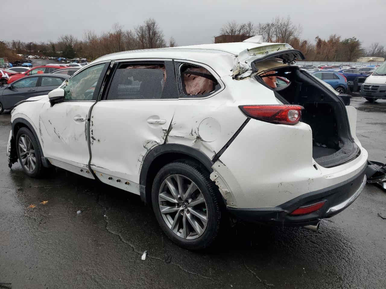 2018 Mazda CX-9 VIN JM3TCBDY3J0218474 Copart auction photo, rollover damage thumbnail 2