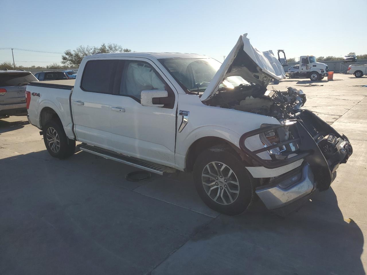 2022 Ford F-150 VIN 1FTEW1EP8NKD44400 Copart auction photo, front end damage thumbnail 4