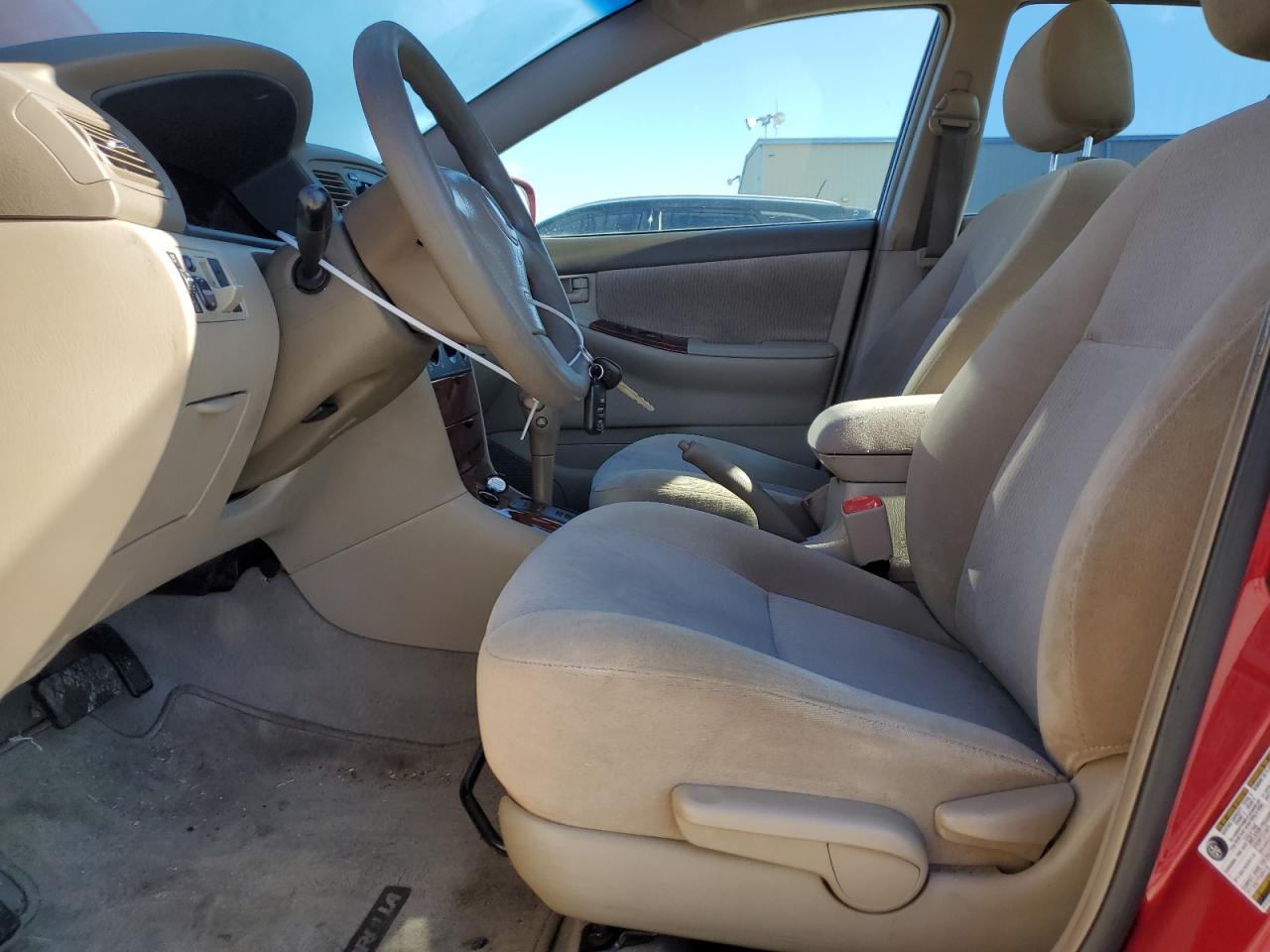 2005 Toyota Corolla VIN 1NXBR32E35Z555609 Copart auction photo, all over damage thumbnail 7