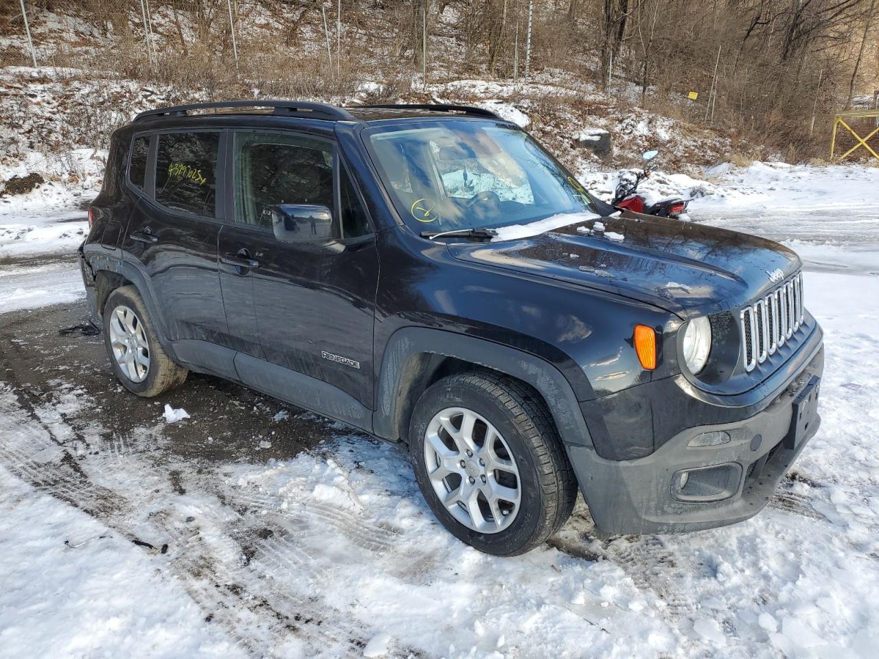 2018 Jeep Renegade VIN ZACCJABB6JPH53879 Copart auction photo, rear end / minor dent/scratches damage thumbnail 4
