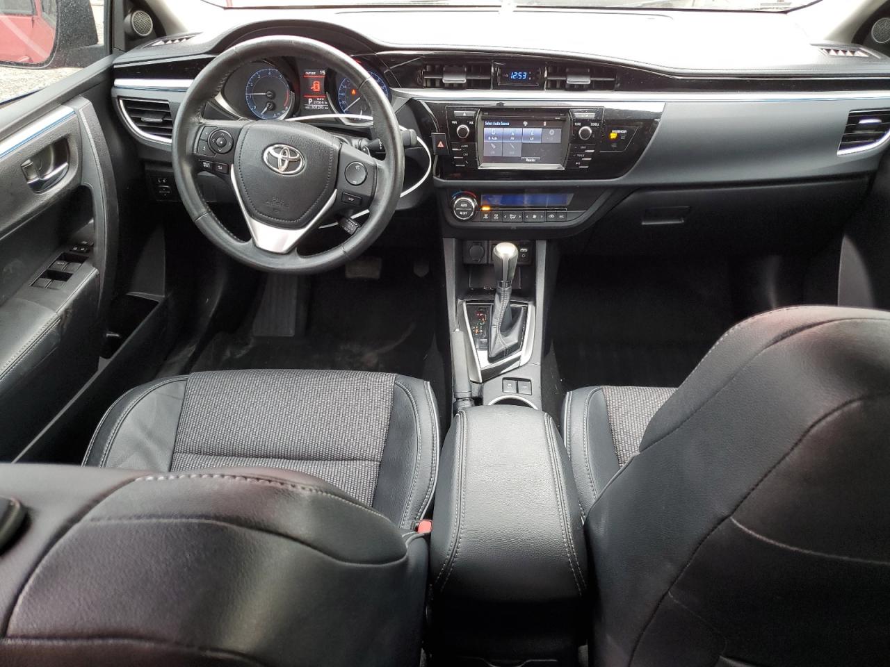 2015 Toyota Corolla VIN 2T1BURHE5FC318745 Copart auction photo, rear end damage thumbnail 8