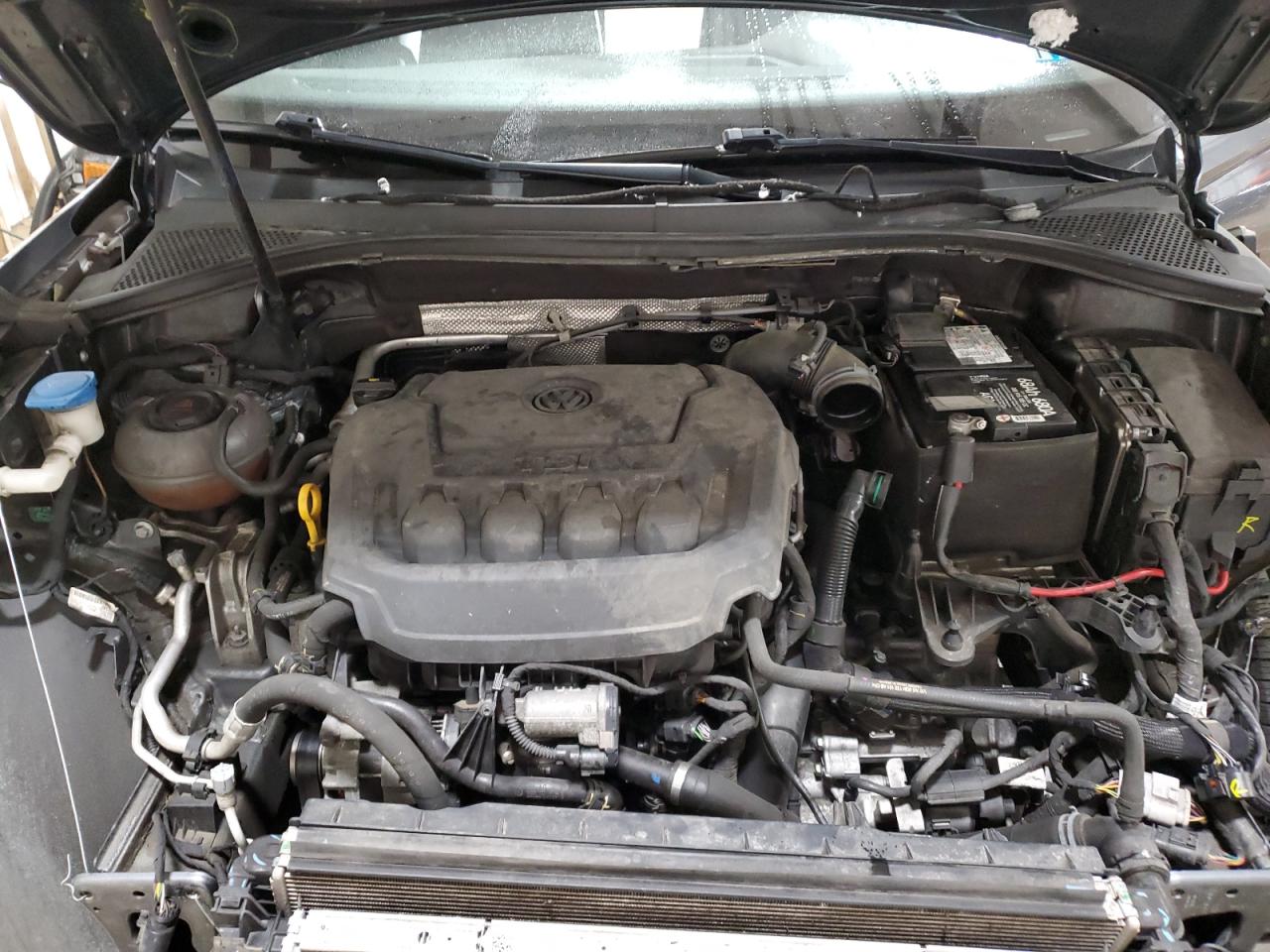 2018 Volkswagen Tiguan VIN 3VV2B7AX6JM142683 Copart auction photo, all over damage thumbnail 12