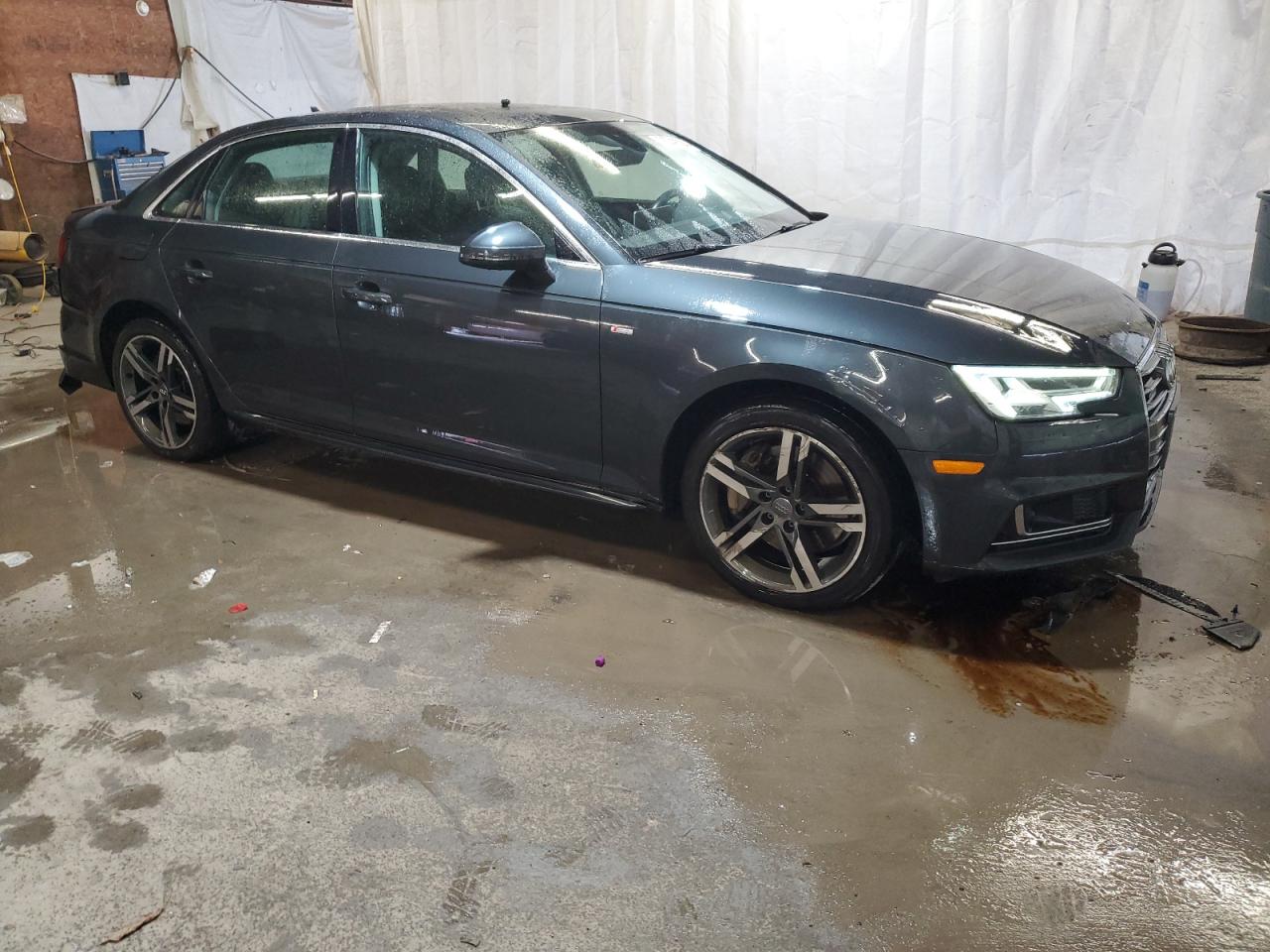 2017 Audi A4 VIN WAUFNAF41HN057069 Copart auction photo, rear end / undercarriage damage thumbnail 4