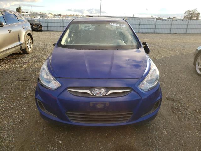 2014 Hyundai Accent VIN KMHCT4AE8EU623562 Copart auction photo, front end damage thumbnail 5