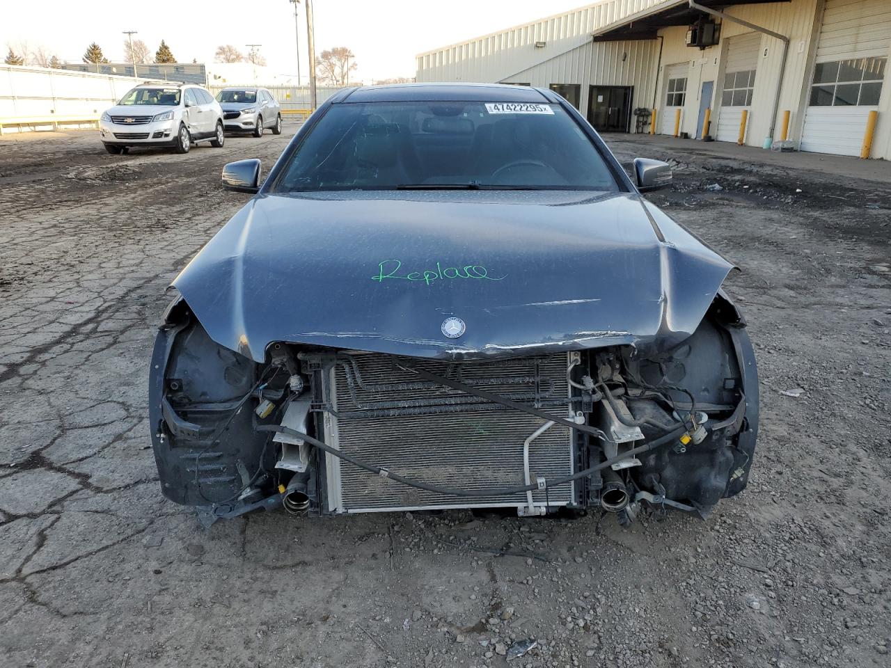 2013 Mercedes-Benz C-klasse VIN WDDGJ4HB7DF953337 Copart auction photo, front end damage thumbnail 5