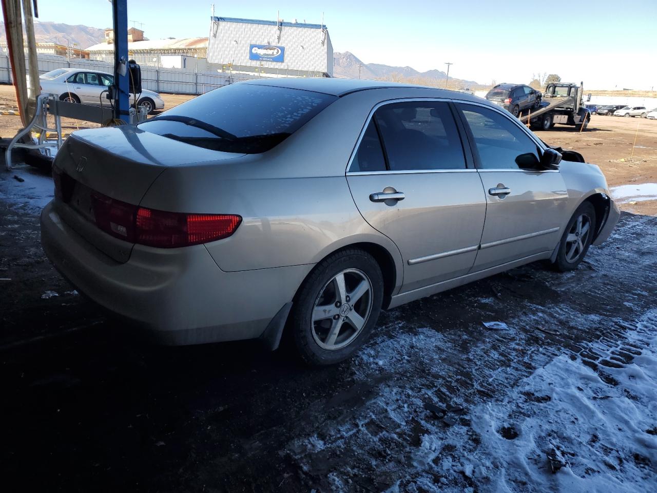 2005 Honda Accord VIN 1HGCM56775A196329 Copart auction photo, front end damage thumbnail 3
