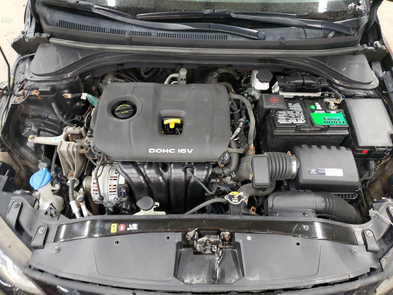 2018 Hyundai Elantra VIN 5NPD84LF9JH258393 Copart auction photo, front end / rear end damage thumbnail 11