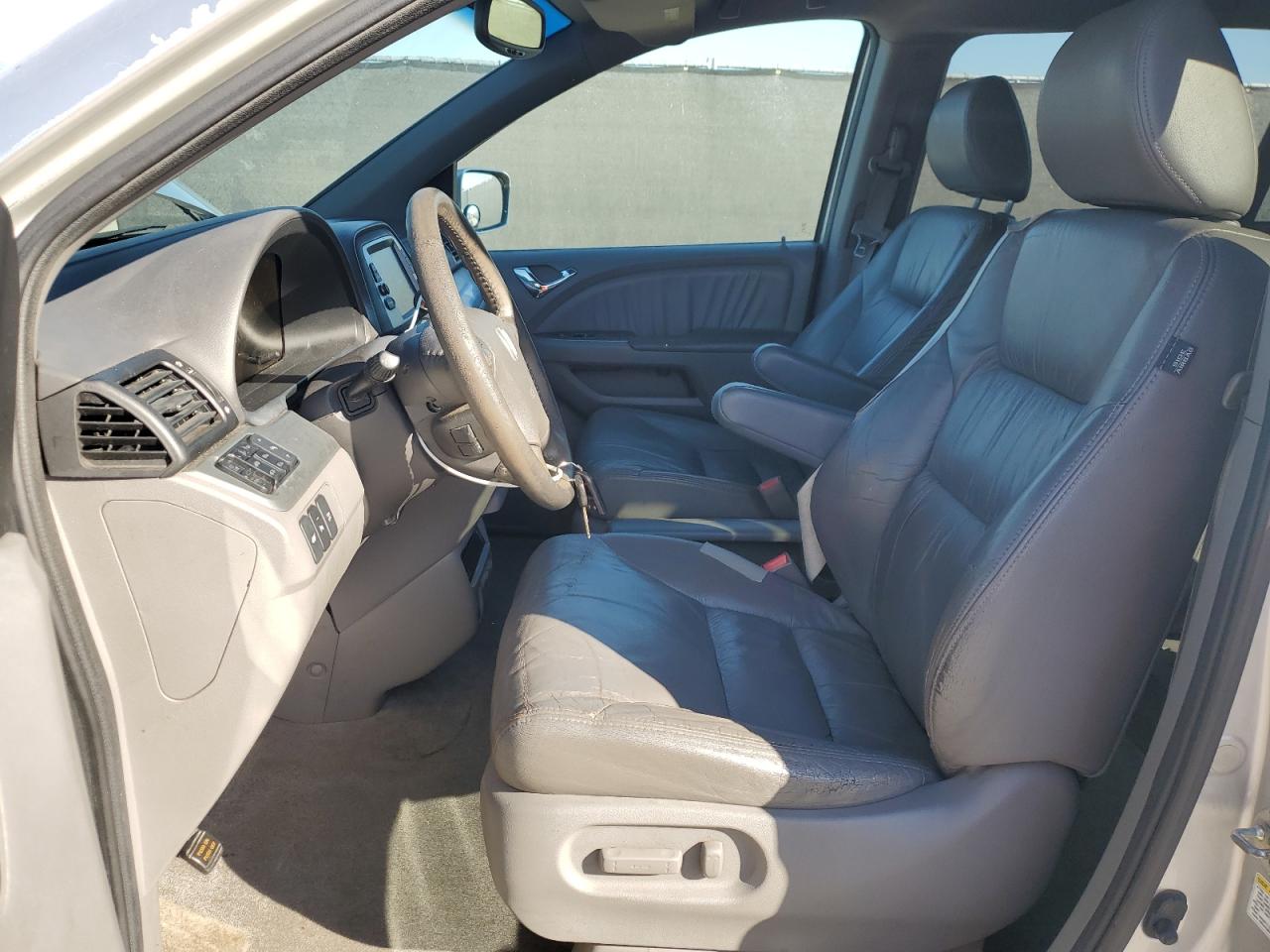 2009 Honda Odyssey VIN 5FNRL38949B052927 Copart auction photo, front end / side damage thumbnail 7