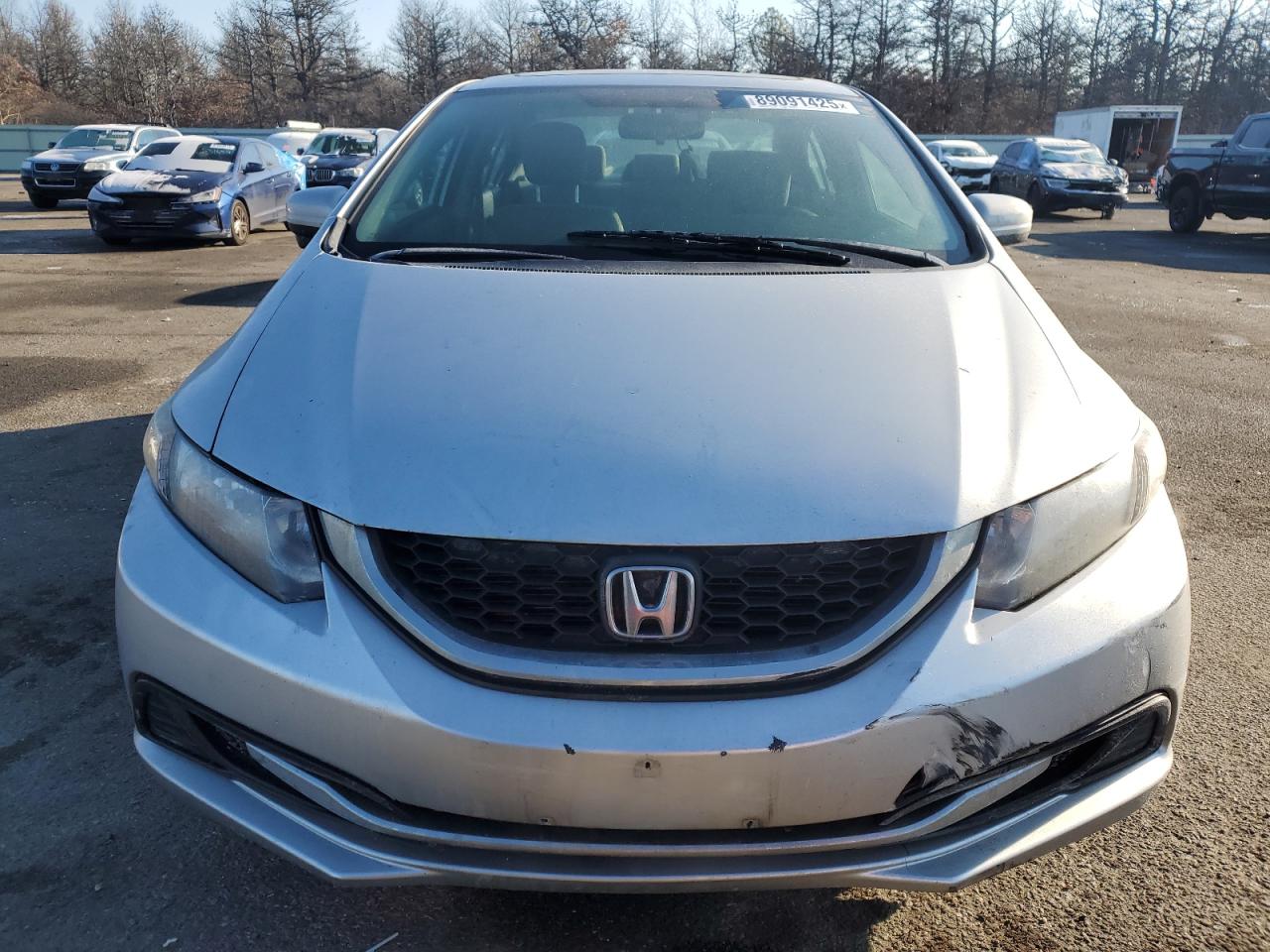 2015 Honda Civic VIN 19XFB2F83FE247297 Copart auction photo, front end / minor dent/scratches damage thumbnail 5